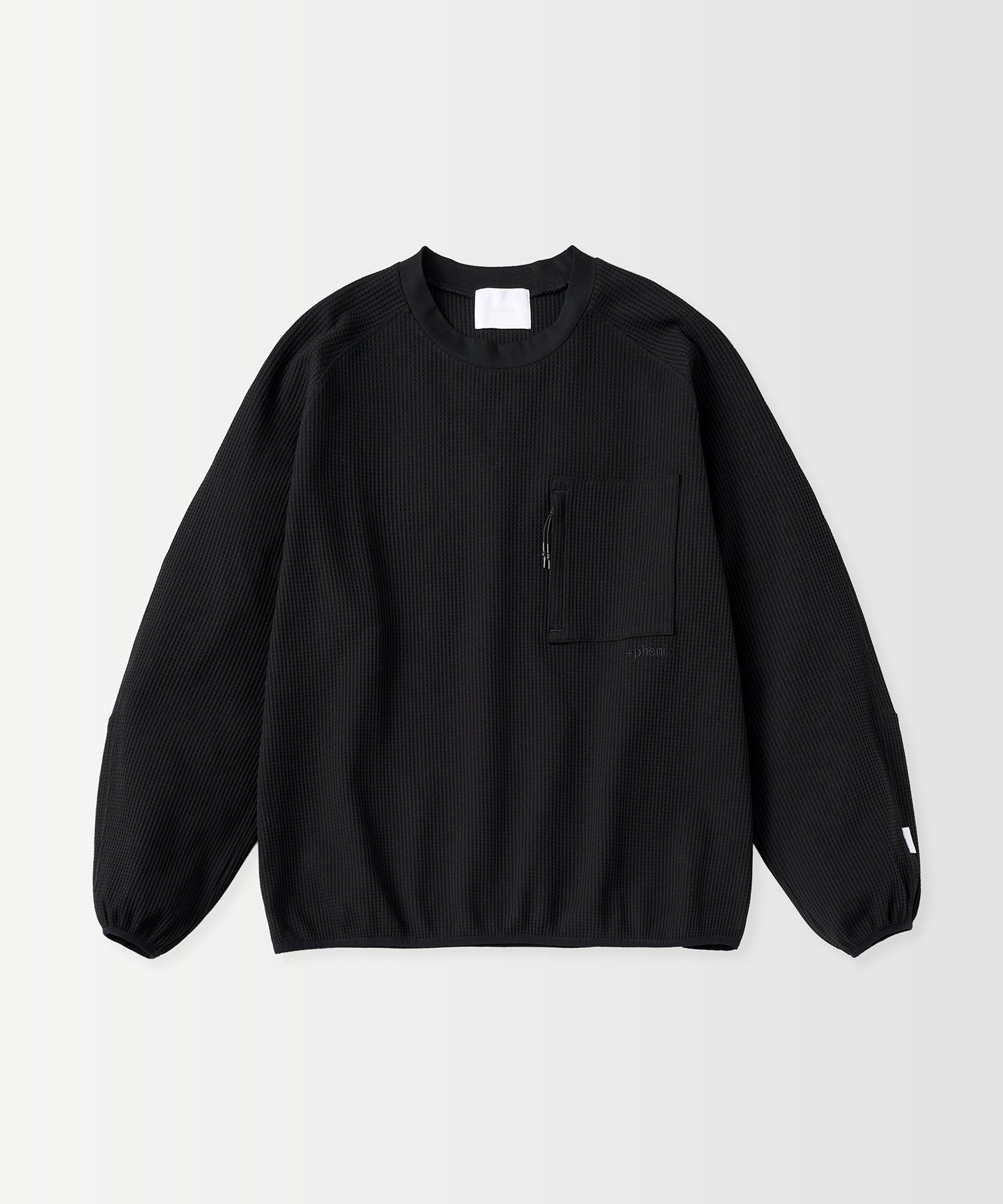 WAFFLE SCULPTED LONG SLEEVE TEE / ワッフルスカルプテッド ロングスリーブTシャツ