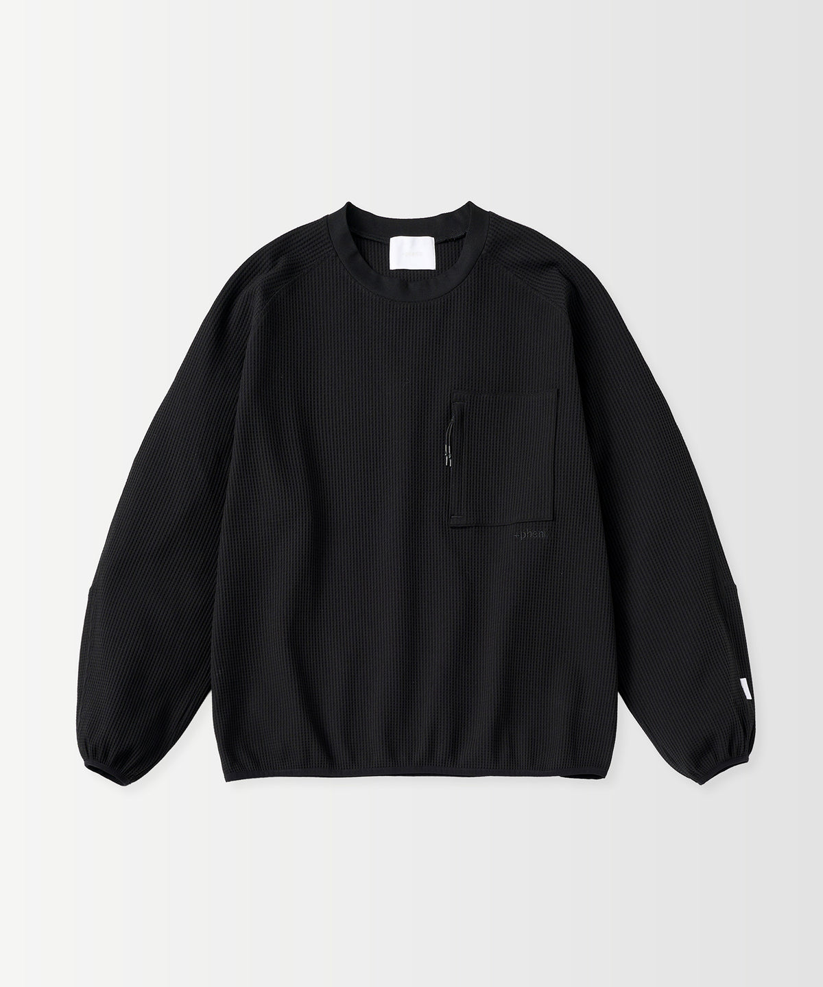 WAFFLE SCULPTED LONG SLEEVE TEE / ワッフルスカルプテッド ロングスリーブTシャツ