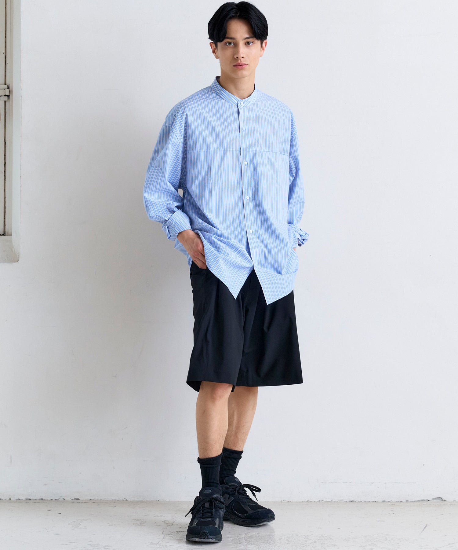 2-TUCK HALF SLACKS / ツータック ハーフスラックス