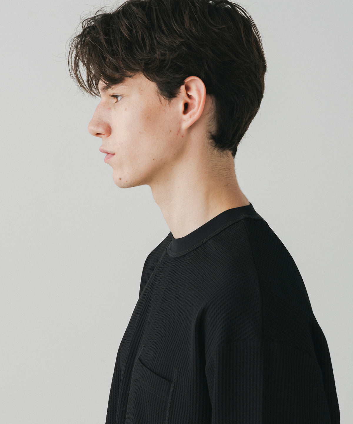 WAFFLE POCKET LONG SLEEVE TEE / ワッフルポケット ロングスリーブTシャツ