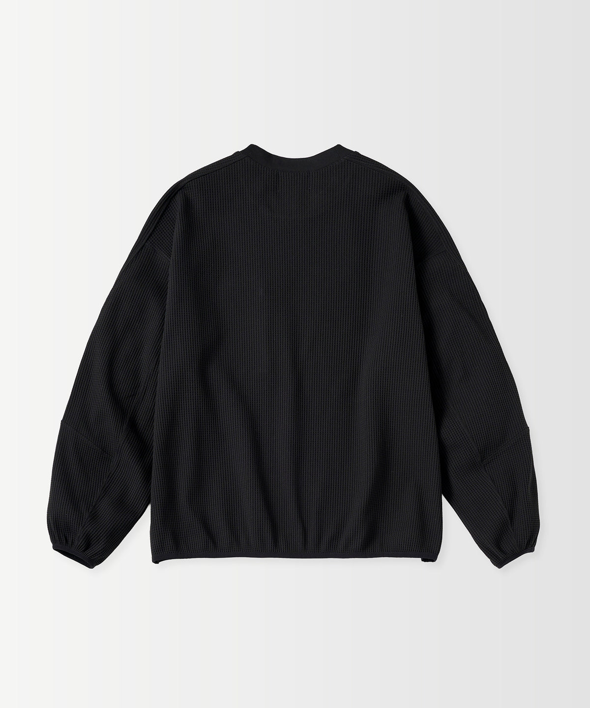WAFFLE SCULPTED LONG SLEEVE TEE / ワッフルスカルプテッド ロングスリーブTシャツ
