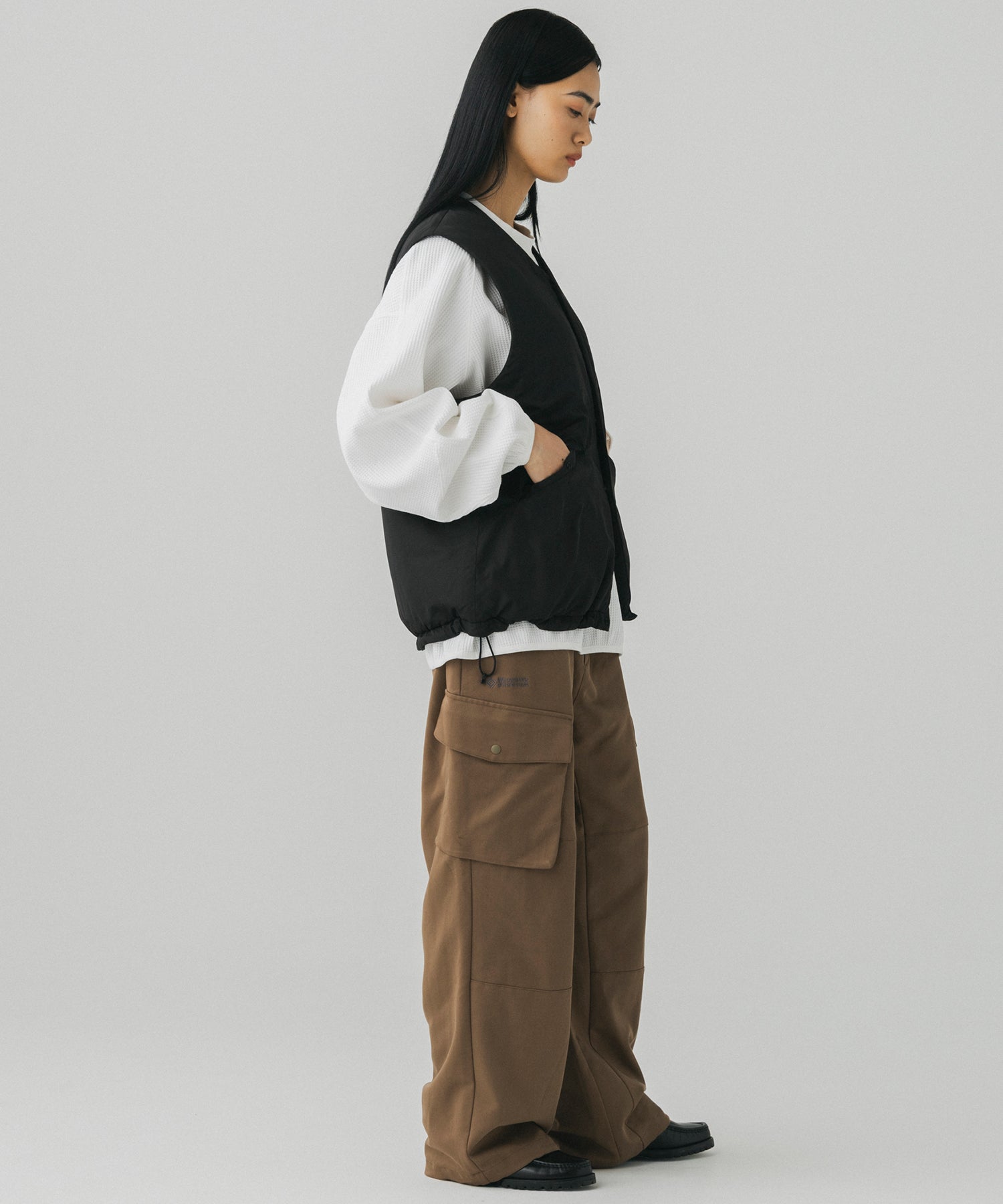 【9月下旬お届け予約商品】PADDED LINER VEST / 中綿入りライナーベスト