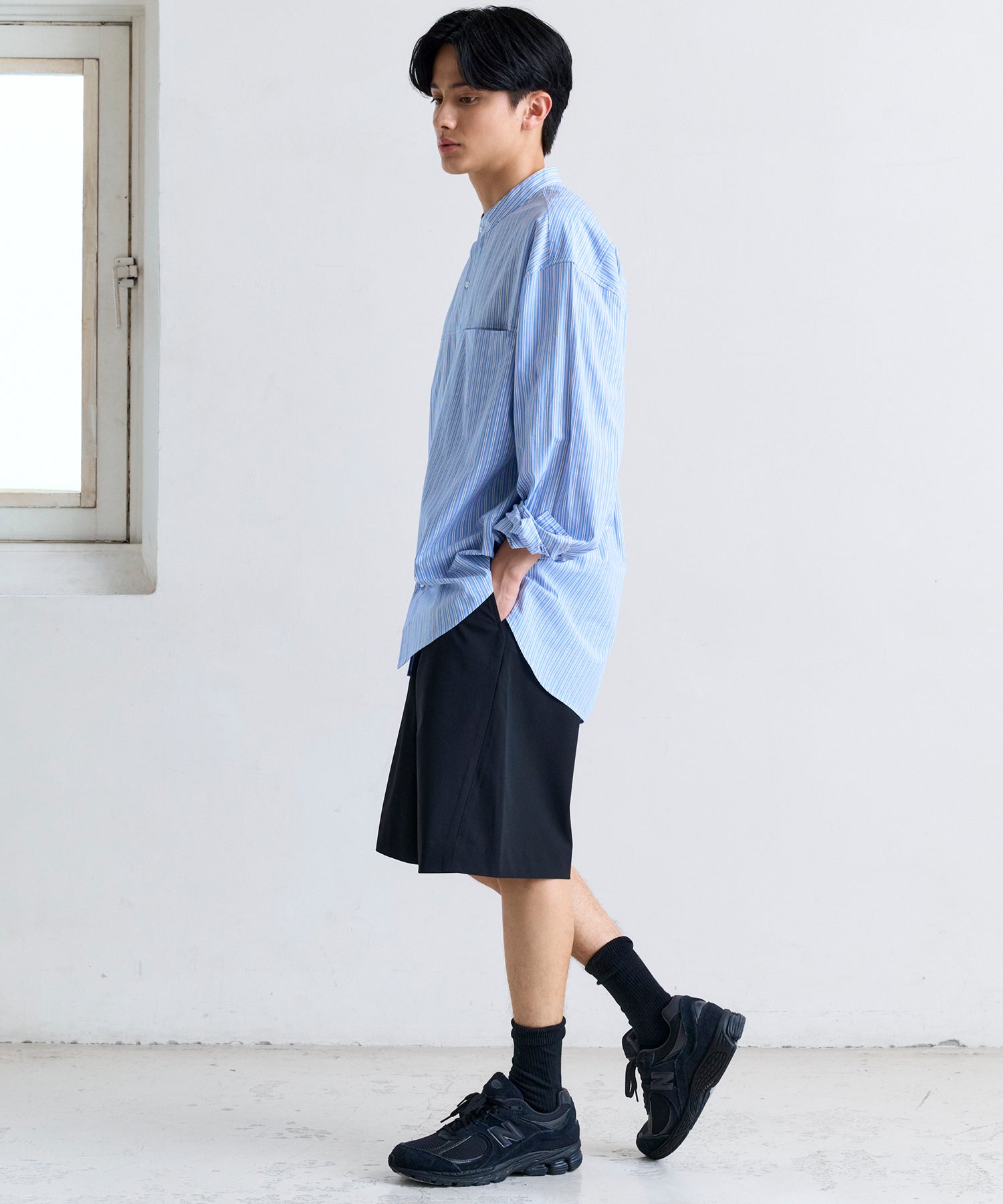 2-TUCK HALF SLACKS / ツータック ハーフスラックス