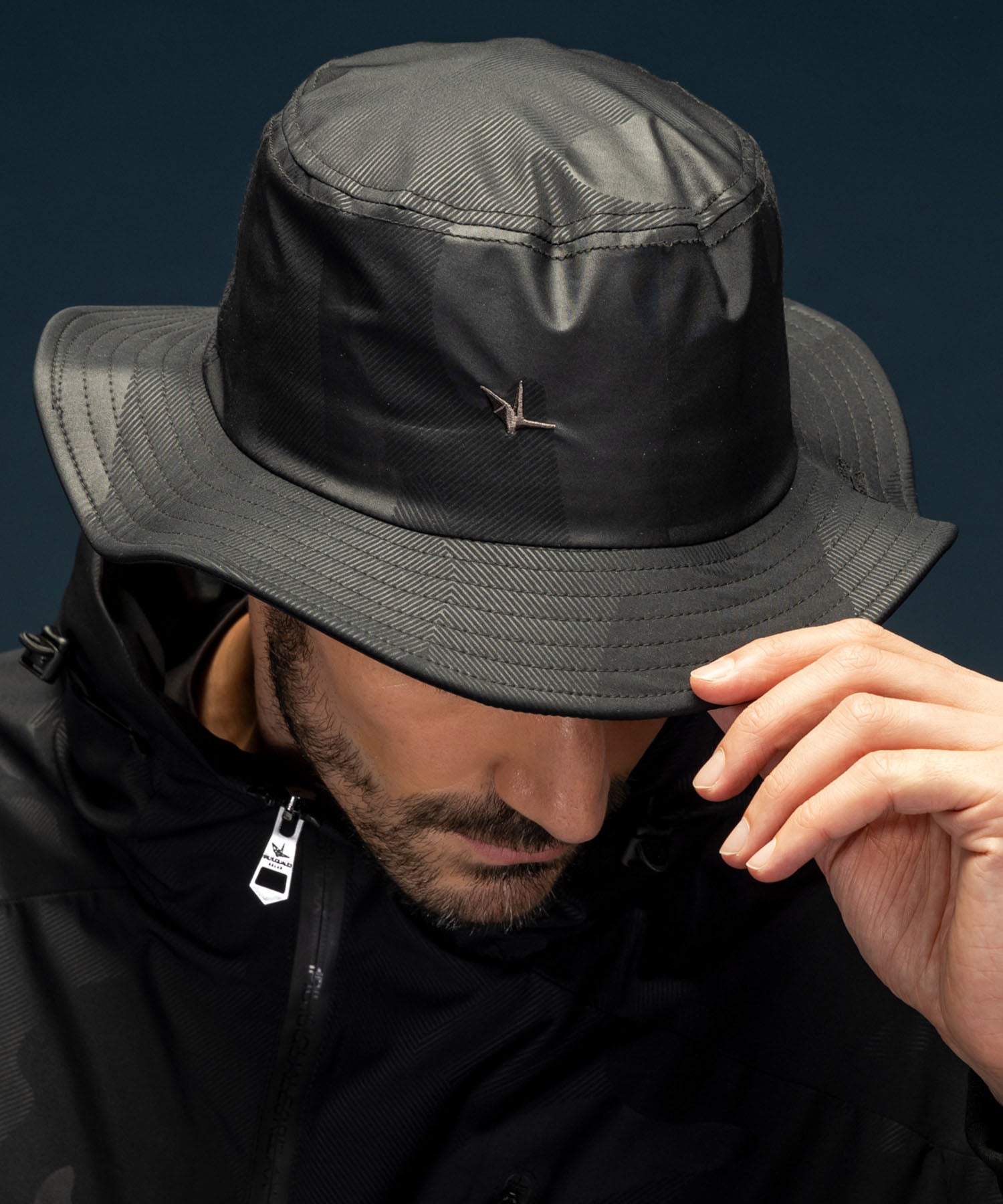 【2月中旬お届け予約商品】【MENS】GTX HAT ハット / WINDSTOPPER(R) プロダクト by GORE-TEX LABS /ウィンドストッパー/ゴアテックス/1PIU1UGUALE3 RELAX × +phenix(ウノピゥウノウグァーレトレ リラックス)