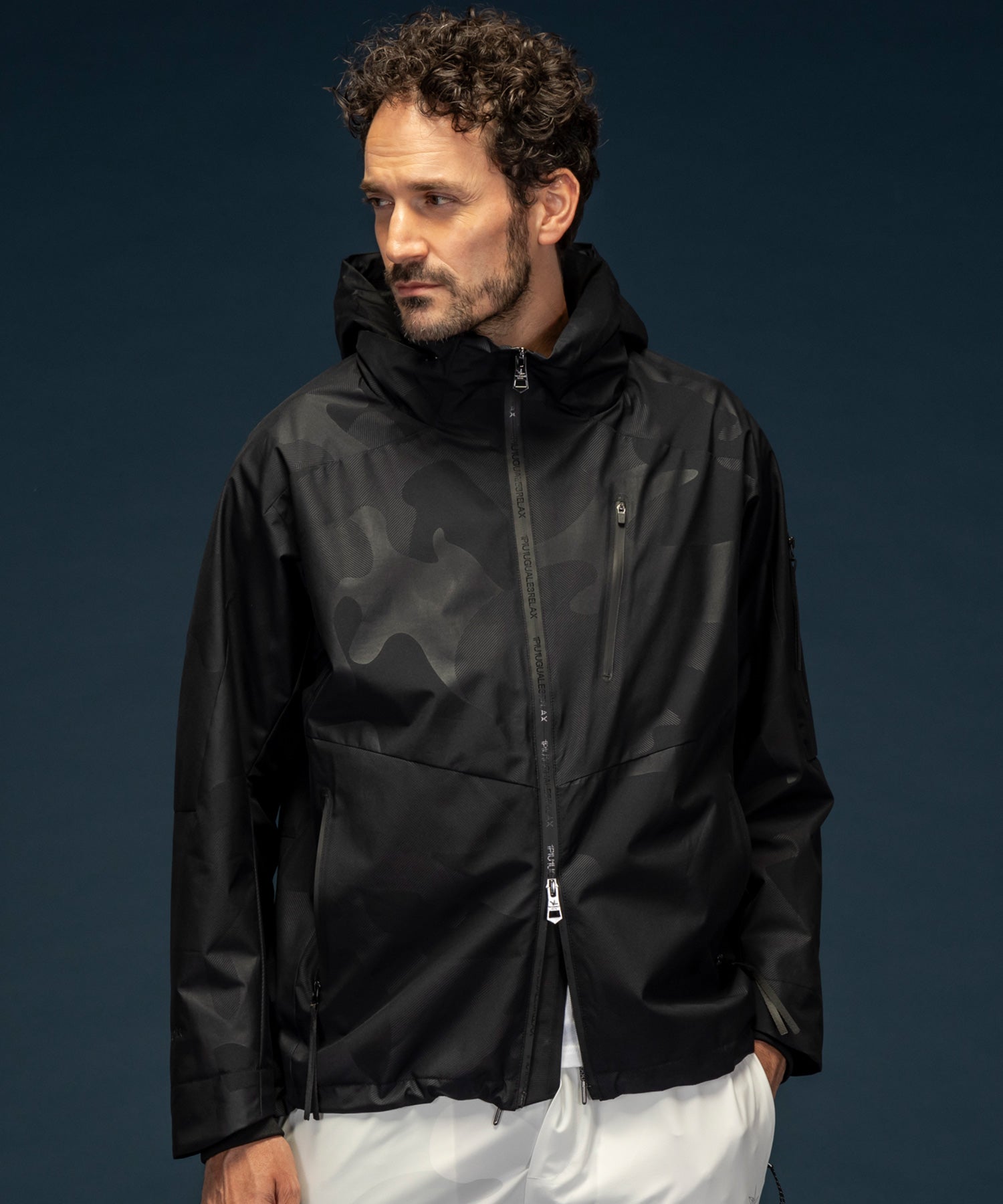 【2月中旬お届け予約商品】【MENS】GTX TRACK JACKET トラックジャケット / WINDSTOPPER(R) プロダクト by GORE-TEX LABS /ウィンドストッパー/ゴアテックス/1PIU1UGUALE3 RELAX × +phenix(ウノピゥウノウグァーレトレ リラックス)