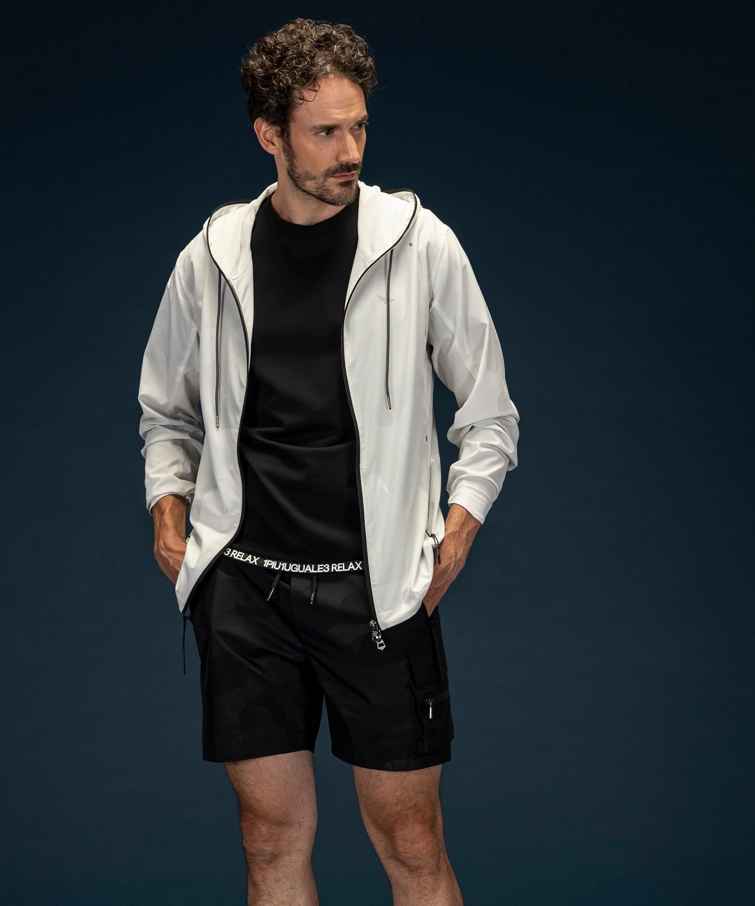 【MENS】GTX SHORTS ショーツ / WINDSTOPPER(R) プロダクト by GORE-TEX LABS /ウィンドストッパー/ゴアテックス/1PIU1UGUALE3 RELAX × +phenix(ウノピゥウノウグァーレトレ リラックス)