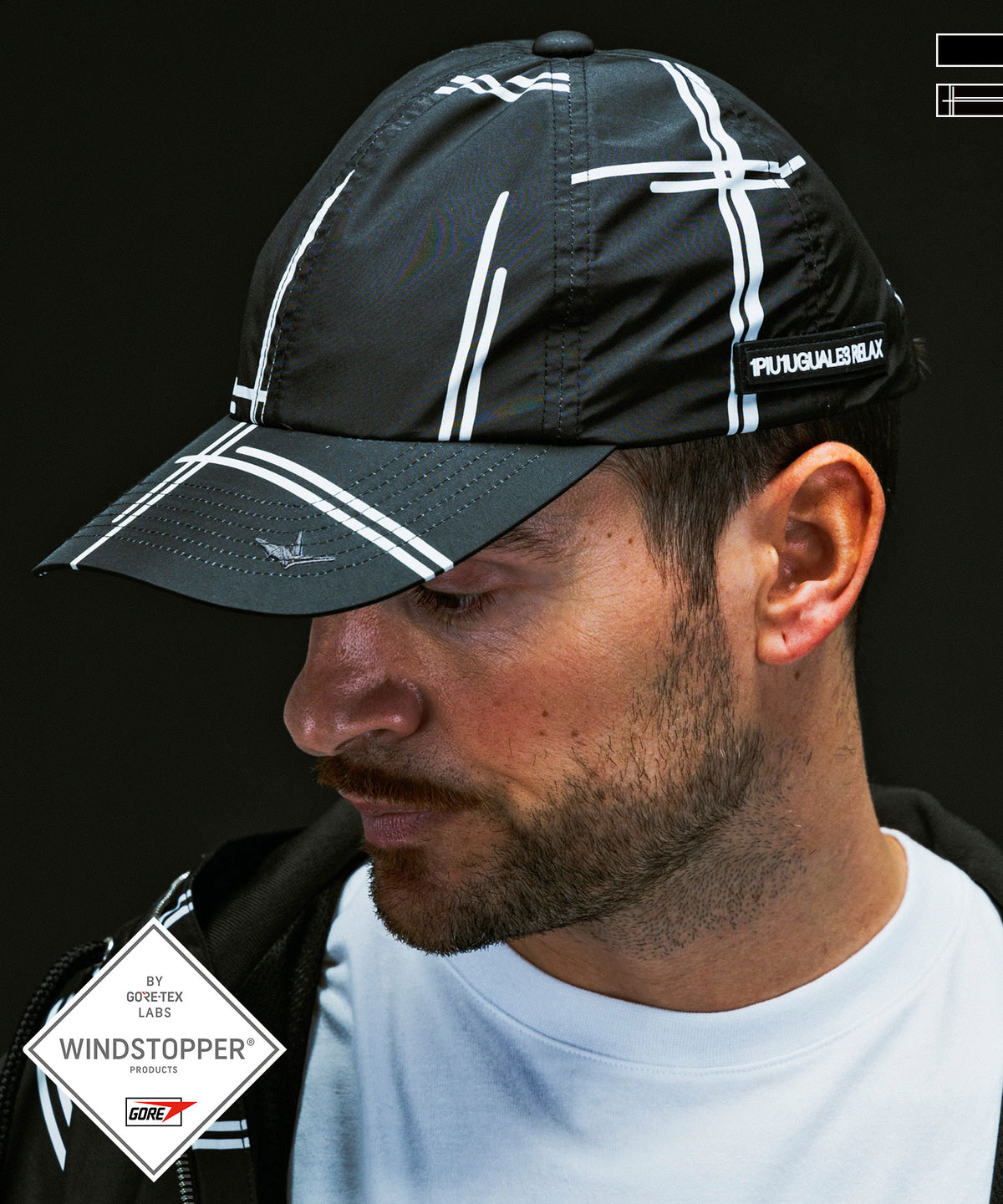 PLUS COLLABORATION CAP プラス コラボレーション キャップ WINDSTOPPER プロダクト by GORE-TEX LABS /ウィンドストッパー/ゴアテックス