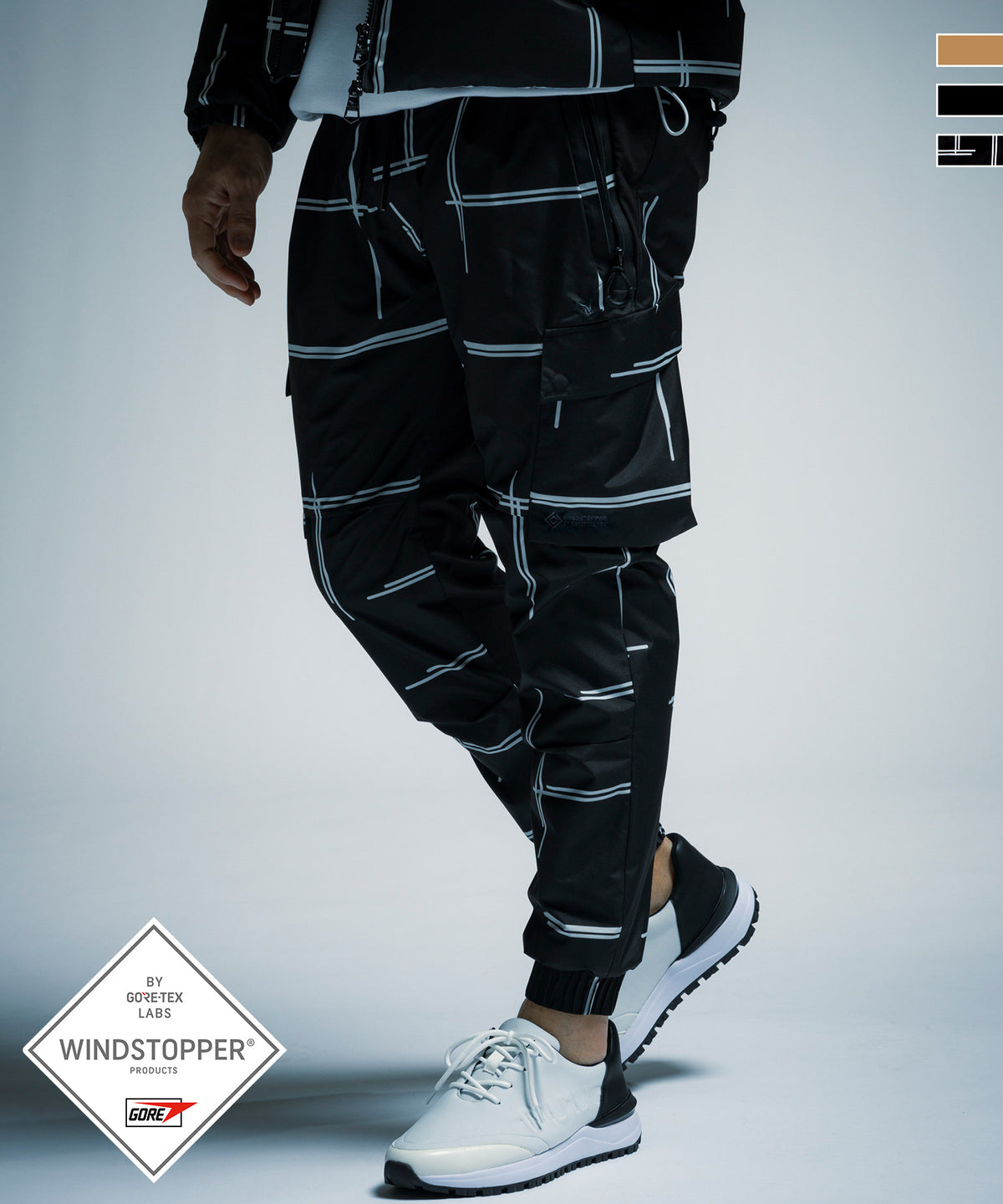 【10月中旬お届け予約商品】LOOSE CARGO PANTS ルーズカーゴパンツ / WINDSTOPPER® PRODUCTS BY GORE-TEX LABS