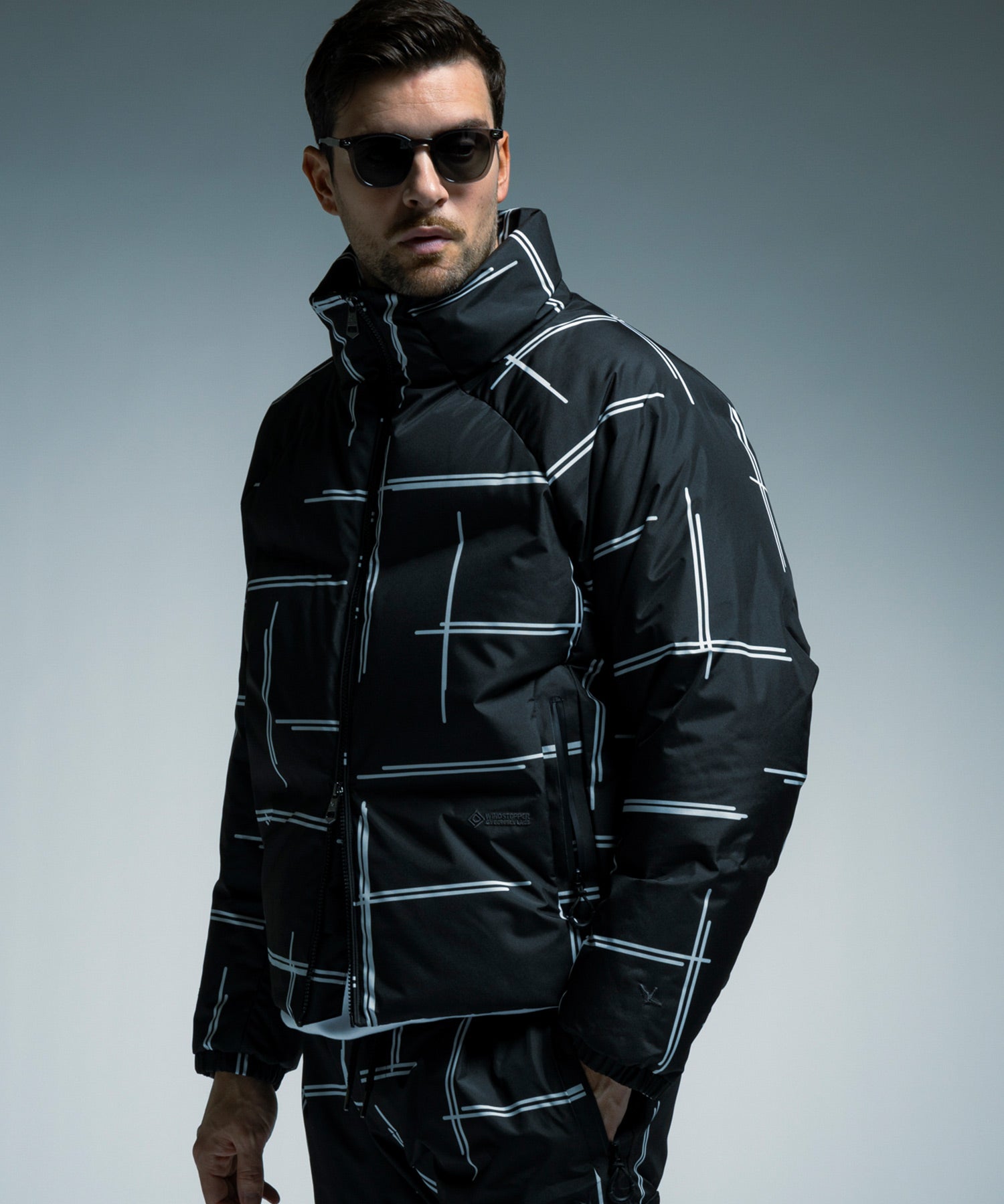 【10月中旬お届け予約商品】STAND COLLAR SHORT DOWN JACKET スタンドカラー ショートダウンジャケット / WINDSTOPPER PRODUCTS BY GORE-TEX LABS