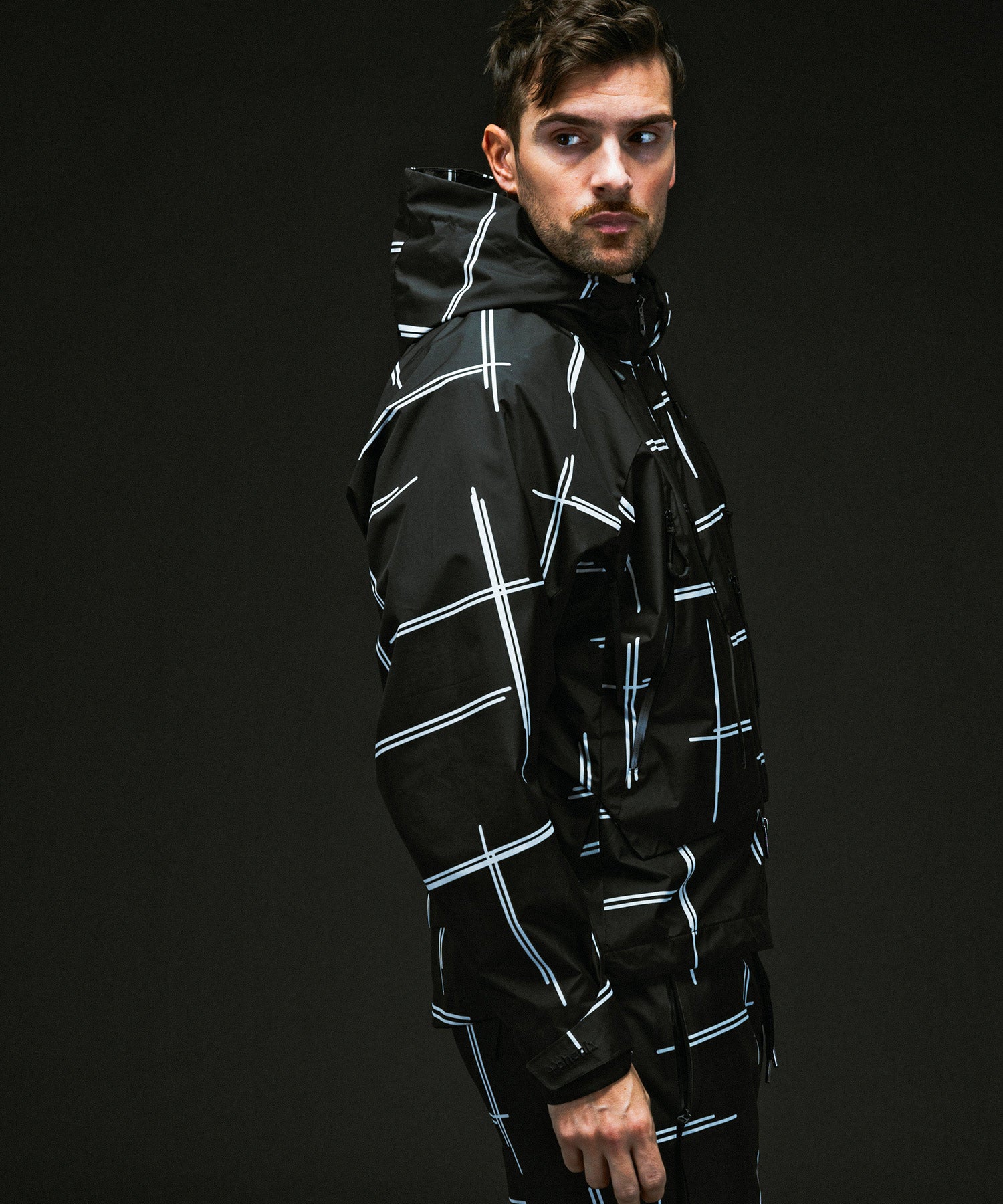 PLUS COLLABORATION SNOW JACKET HOODIE プラス コラボレーション スノー ジャケット フーディー WINDSTOPPER プロダクト by GORE-TEX LABS /ウィンドストッパー/ゴアテックス