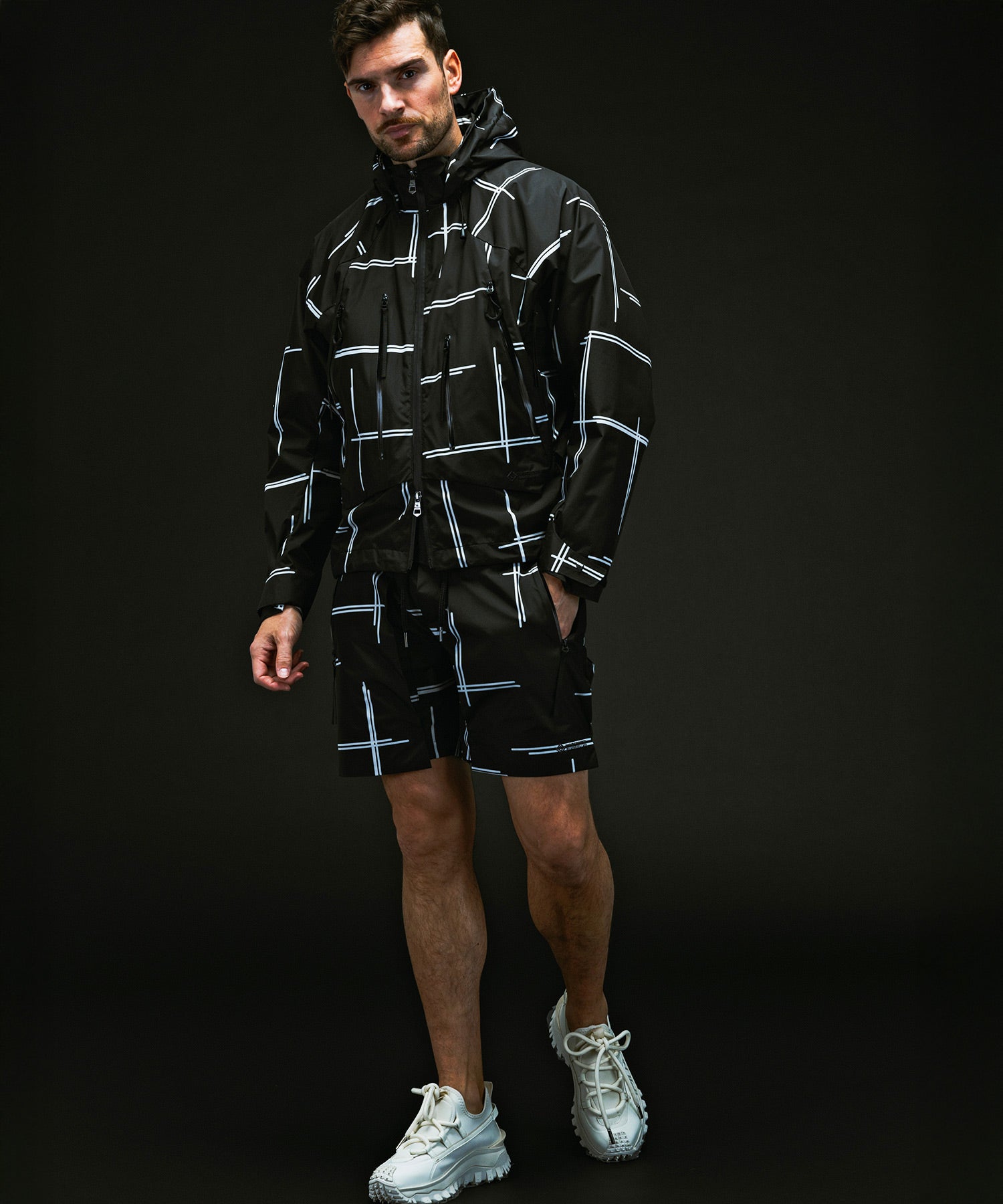 PLUS COLLABORATION SNOW JACKET HOODIE プラス コラボレーション スノー ジャケット フーディー WINDSTOPPER プロダクト by GORE-TEX LABS /ウィンドストッパー/ゴアテックス