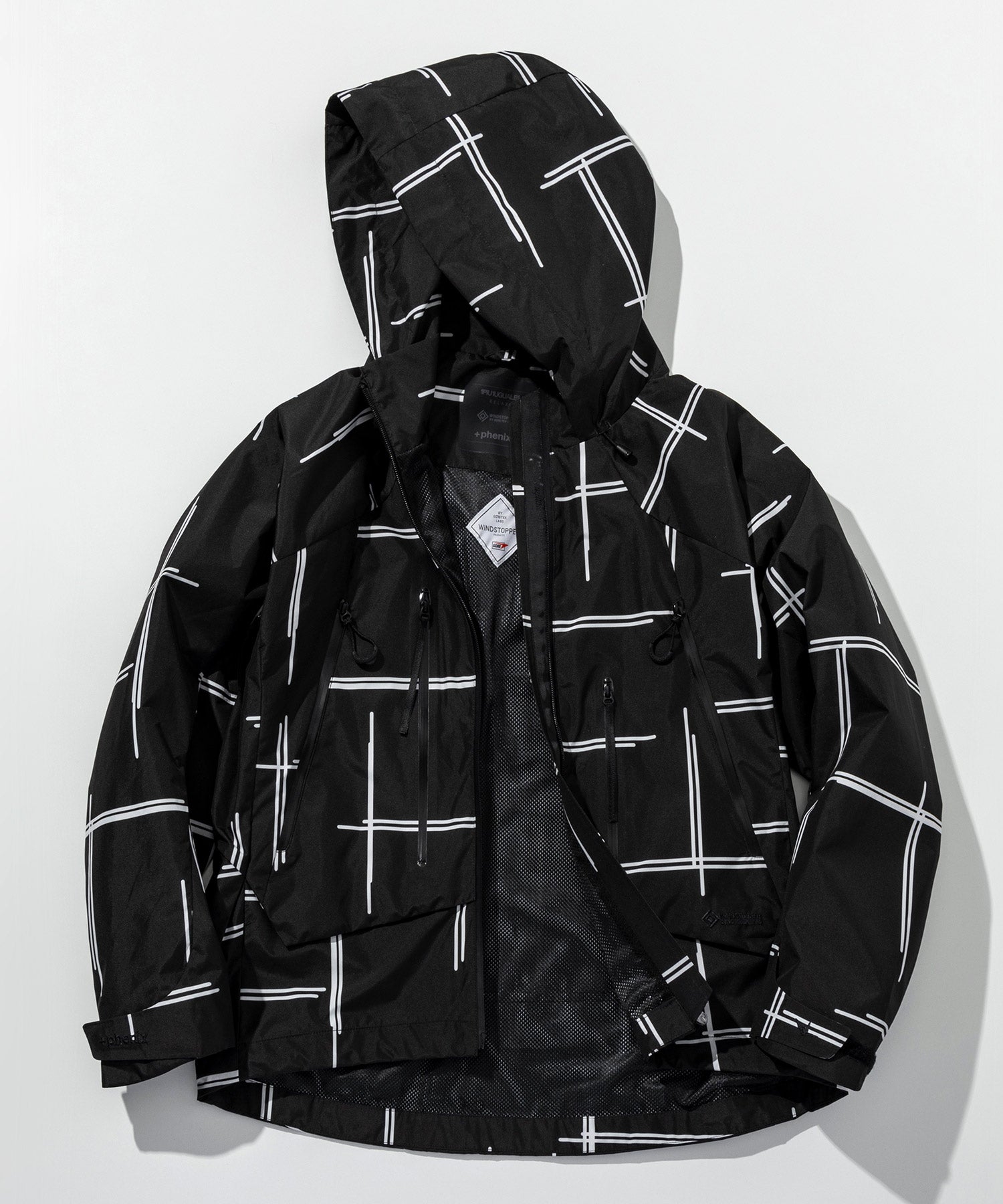 PLUS COLLABORATION SNOW JACKET HOODIE プラス コラボレーション スノー ジャケット フーディー WINDSTOPPER プロダクト by GORE-TEX LABS /ウィンドストッパー/ゴアテックス