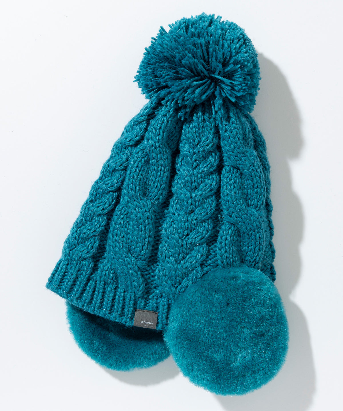 【KIDS/JUNIOR】Low Gauge Earflap Watch Hat  ローゲージイヤーフラップニットハット /phenixスキーウェア 25AW