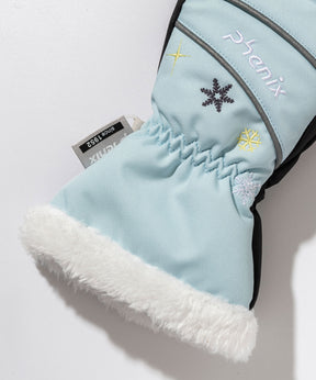 【KIDS/JUNIOR】Gradient Snow Pattern Gloves   グラディエントスノーパターングローブ /phenixスキーウェア 25AW