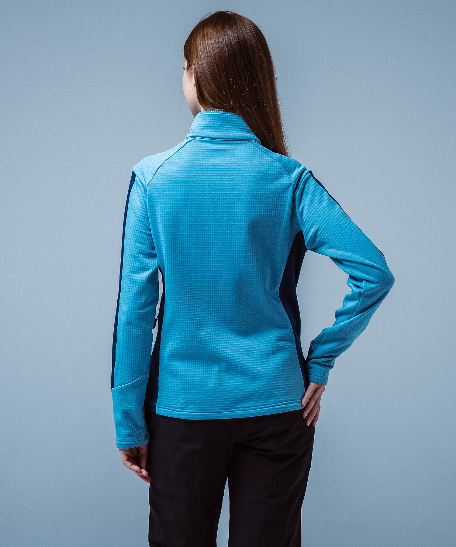 【WOMENS】Side Panel Full Zip Fleece サイドパネルジップフリース /phenixスキーウェア 25AW