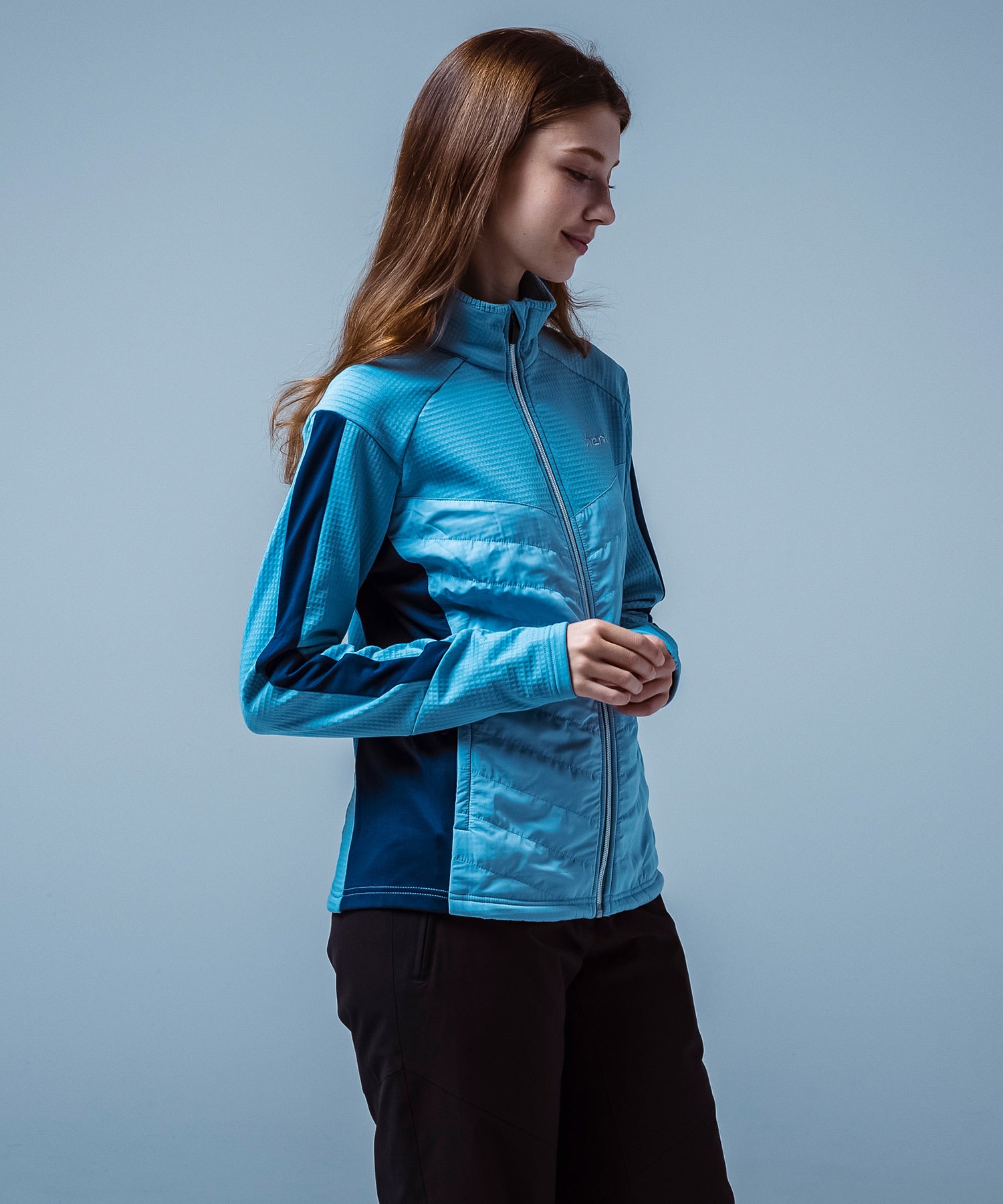 【WOMENS】Side Panel Full Zip Fleece サイドパネルジップフリース /phenixスキーウェア 25AW