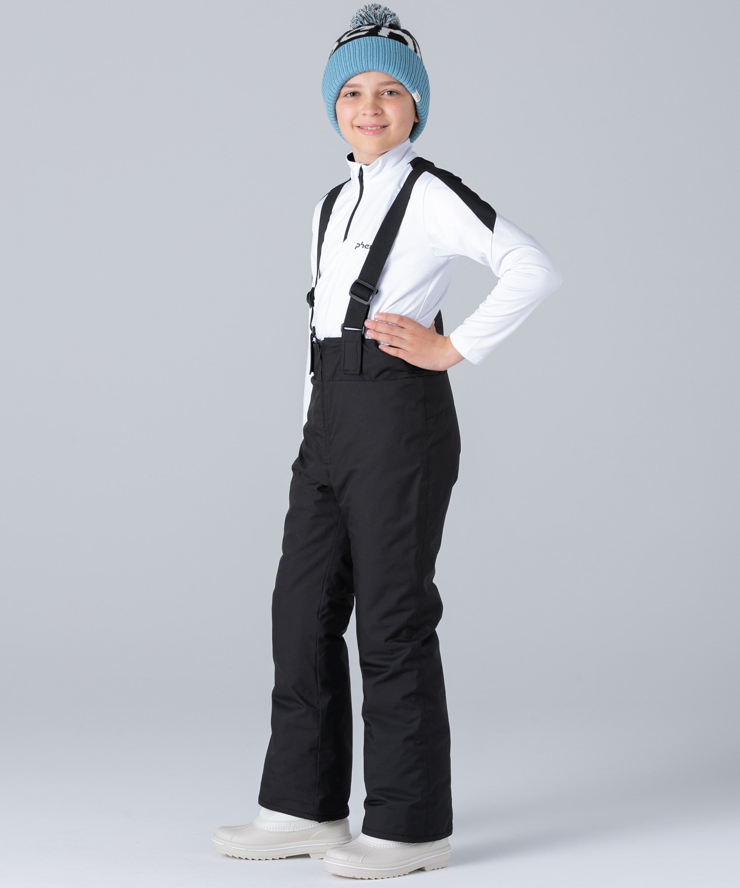 【KIDS/JUNIOR】Asymmetrical Bicolor Two-piece アシンメトリカルバイカラーツーピース /phenixスキーウェア 25AW