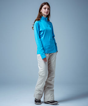 【WOMENS】Basic Set-in Sleeve 1/2 Zip Tee ベーシックセットインスリーブ1/2ジップT /phenixスキーウェア 25AW
