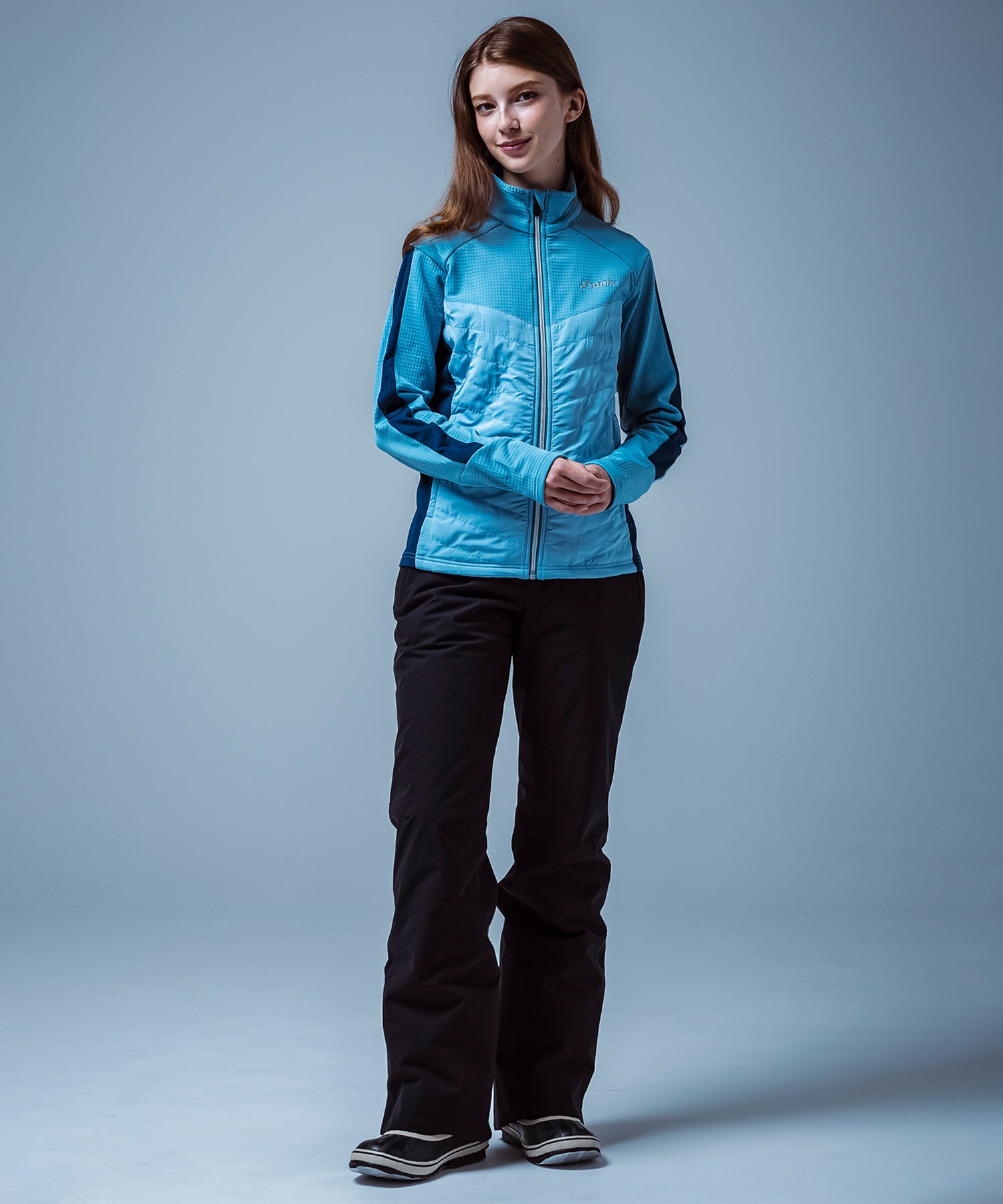 【WOMENS】Side Panel Full Zip Fleece サイドパネルジップフリース /phenixスキーウェア 25AW