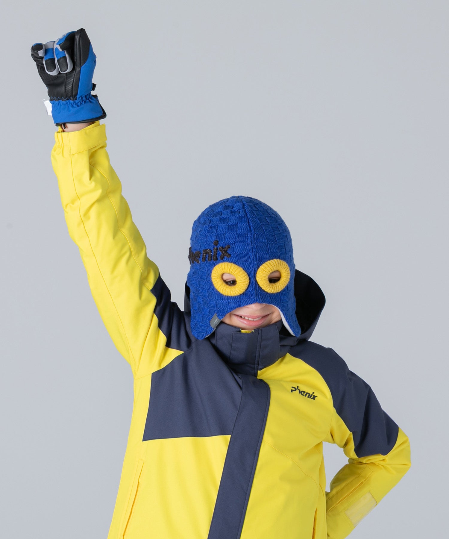 【KIDS/JUNIOR】Maskman Earflap Knit Cap  マスクマンイヤーフラップットキャップ /phenixスキーウェア 25AW