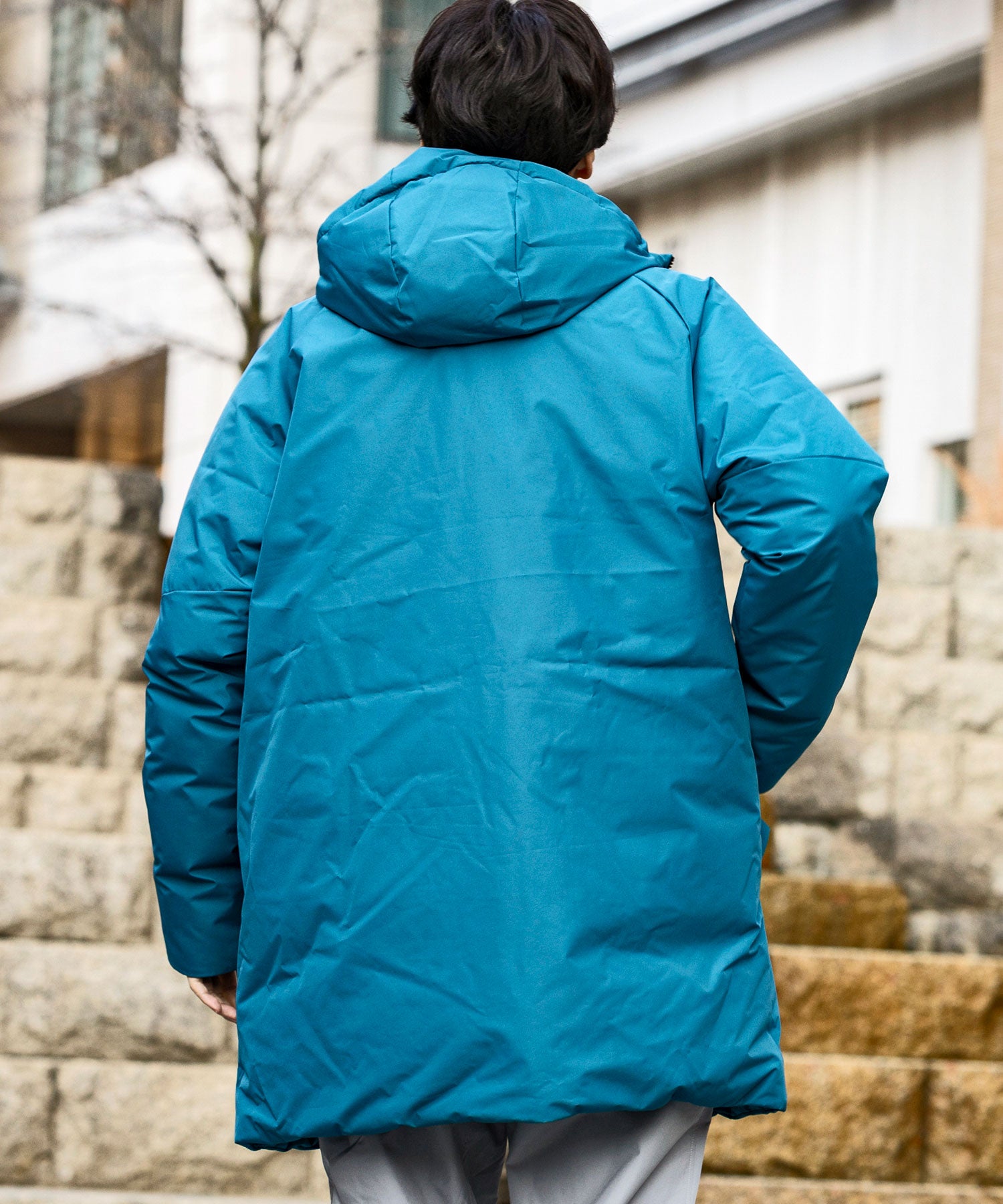 【MENS】HOODIE DOWN COAT GTX フーディダウンコートGTX / GORE-TEX INFINIUM / WINDSTOPPER(R) プロダクト by GORE TEX LABS +phenix(プラスフェニックス)