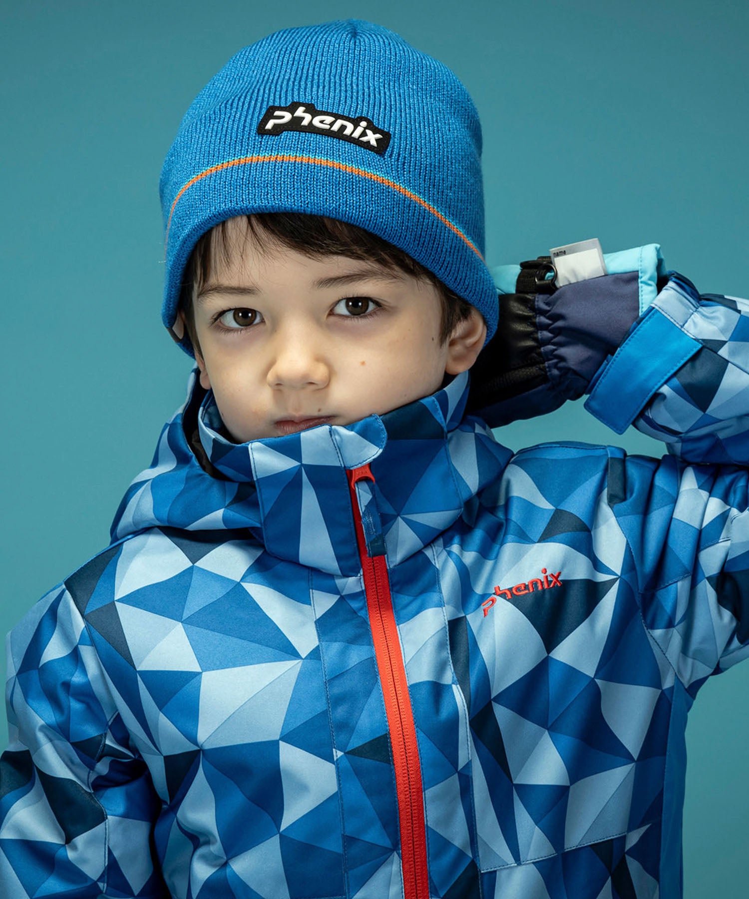 【KIDS/JUNIOR】Double Line Junior Beanie ダブルラインジュニアニットハット / JUNIOR ACC / 子供用 ニットキャップ / phenixスキーウェア 24AW