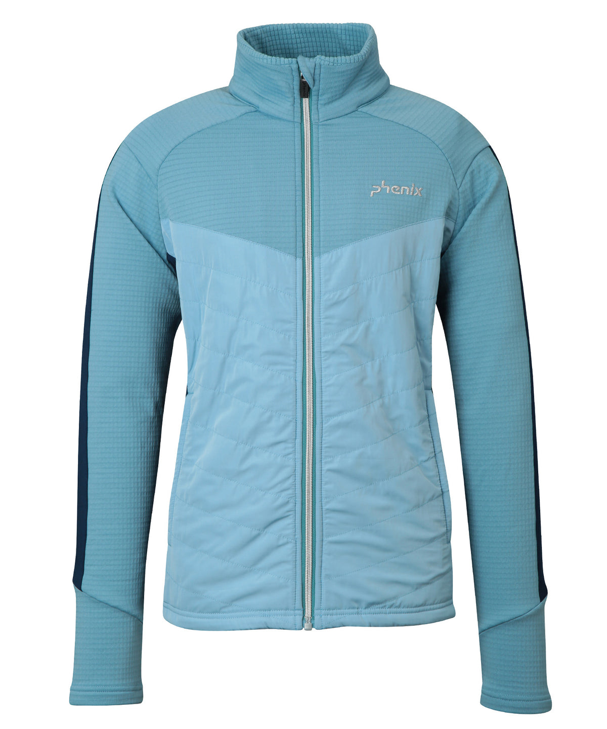 【WOMENS】Side Panel Full Zip Fleece サイドパネルジップフリース /phenixスキーウェア 25AW