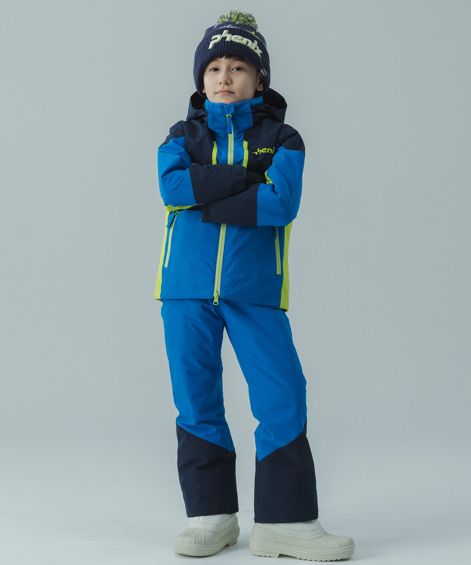 【KIDS/JUNIOR】Snow Rush Jr Two-Piece / スノーラッシュジュニアツーピース / phenix スキーウェア 26AW