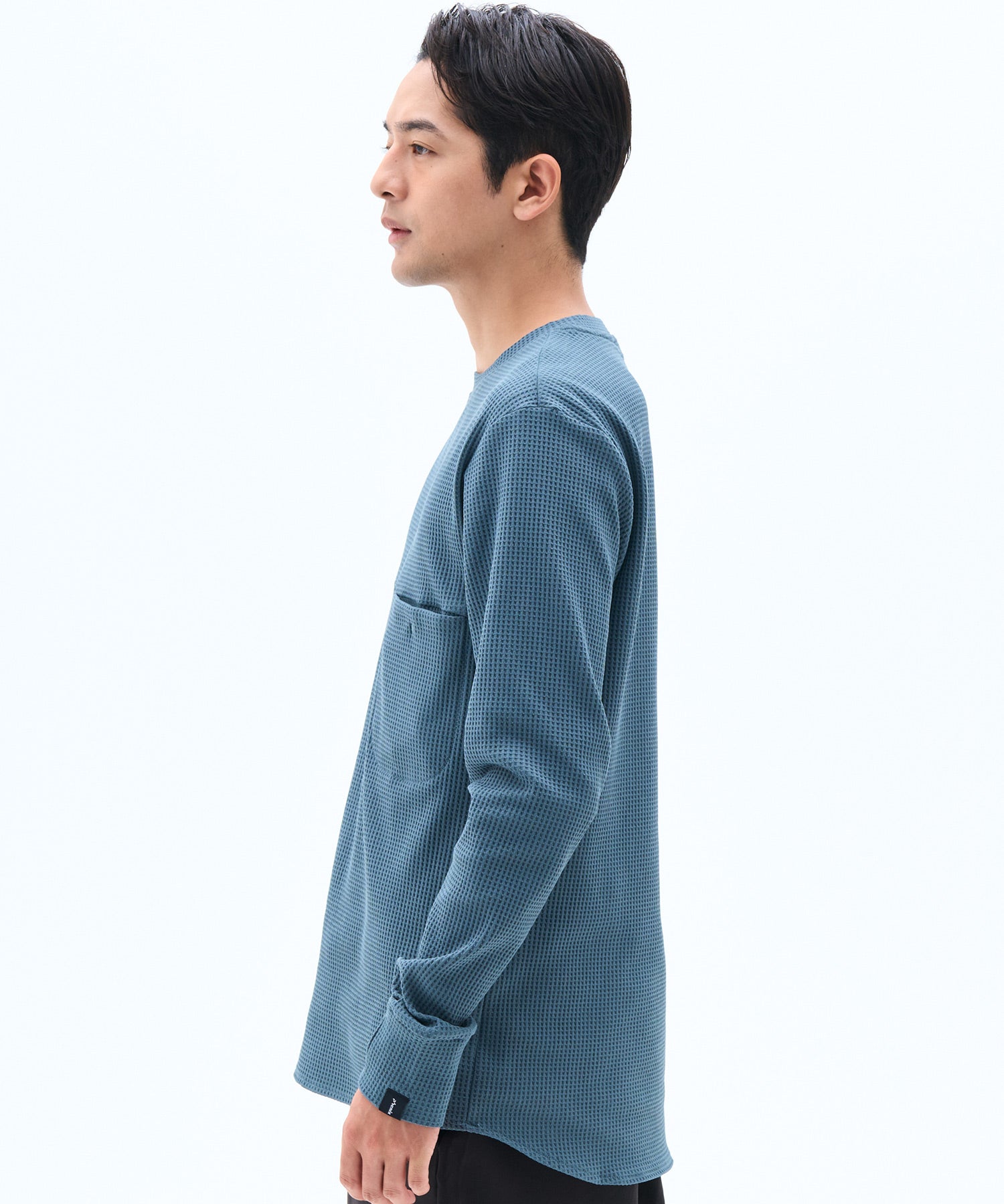 DRY WAFFLE CREW NECK / ドライワッフルクルーネック