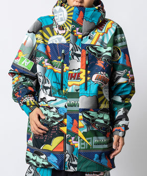 【11月中旬お届け予約商品】【MENS】INH FULL-ZIP SNOW JACKET INHフルジップスノージャケット /inhabitant(インハビタント)