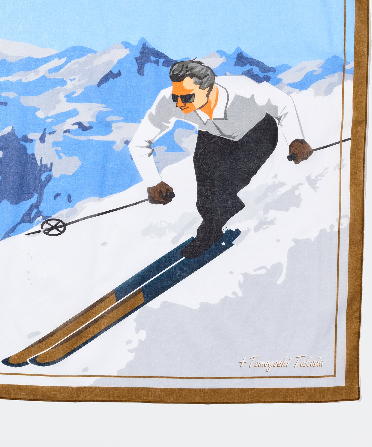 【MENS】スカーフ Ski Art Scarf テックウェア アーバンアウトドア 高機能ウェア +phenix(プラスフェニックス)