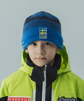 【KIDS/JUNIOR】Sweden Junior Knit Cap / Sweden Junior Knit Cap / Snow Rush Junior Two-Piece / phenix Ski Wear 26AW
