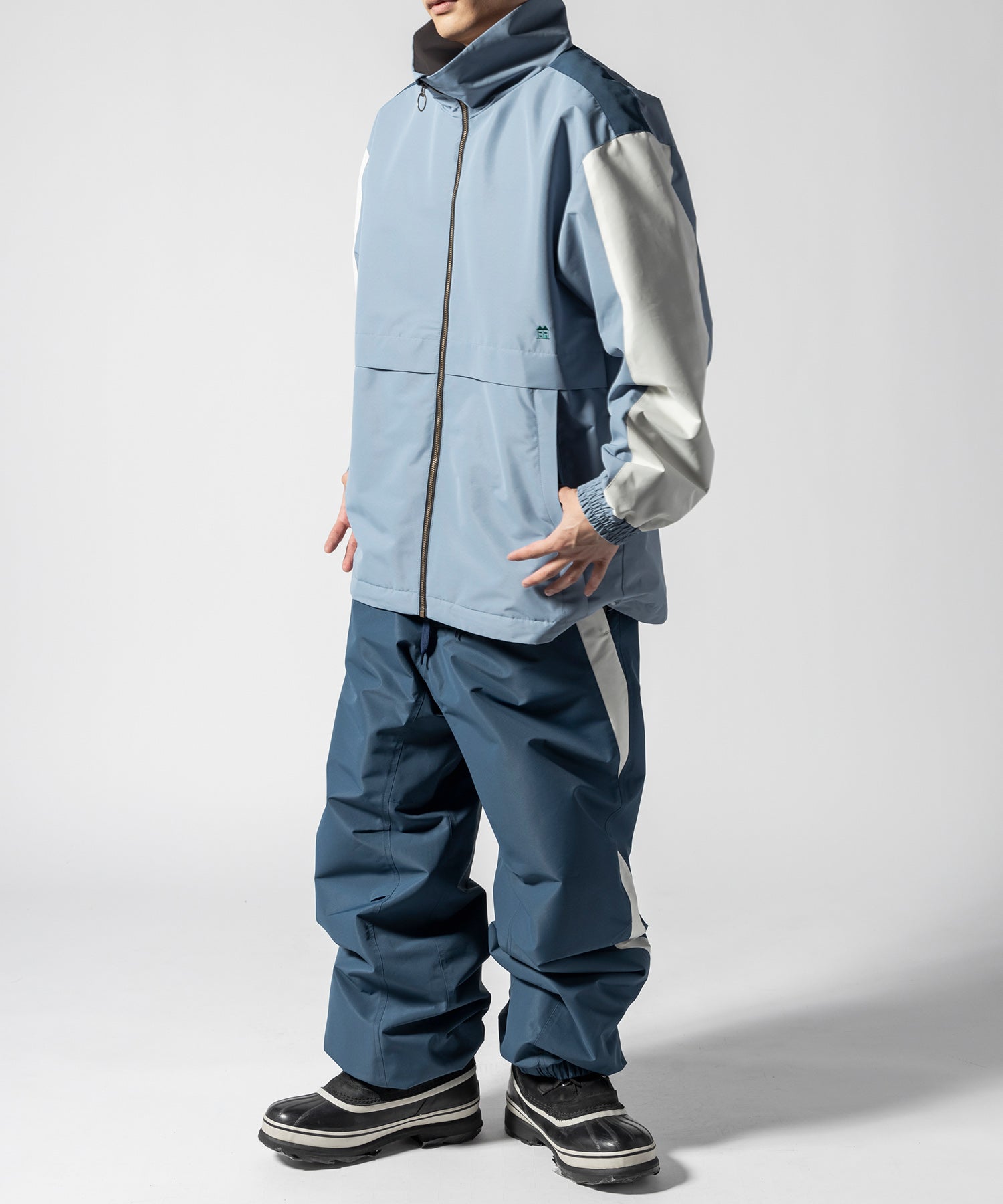 【10月中旬お届け予約商品】【MENS】SIDE LINE SNOW JACKET サイドライン スノージャケット /inhabitant(インハビタント)