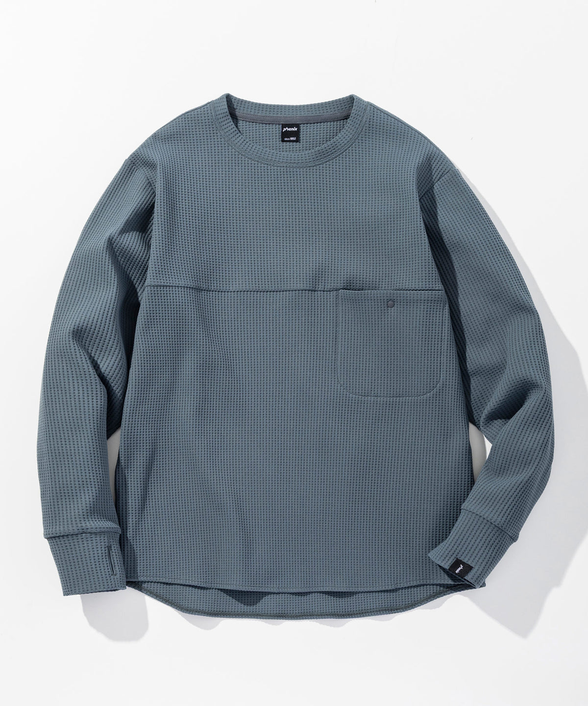 DRY WAFFLE CREW NECK / ドライワッフルクルーネック