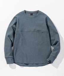 DRY WAFFLE CREW NECK / ドライワッフルクルーネック
