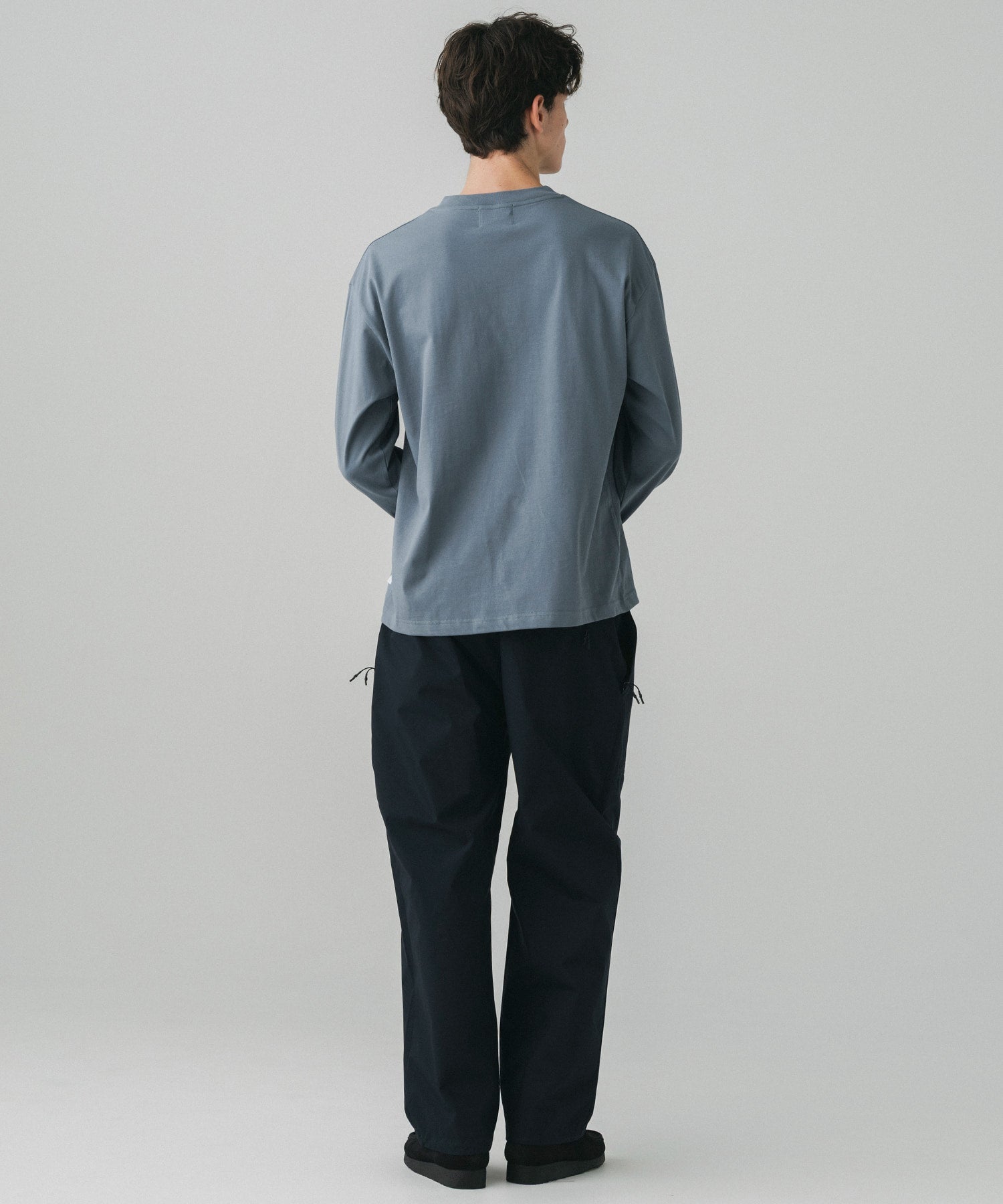 HENLEY NECK SNAP LONG SLEEVE TEE / ヘンリーネック スナップボタン ロングスリーブTシャツ
