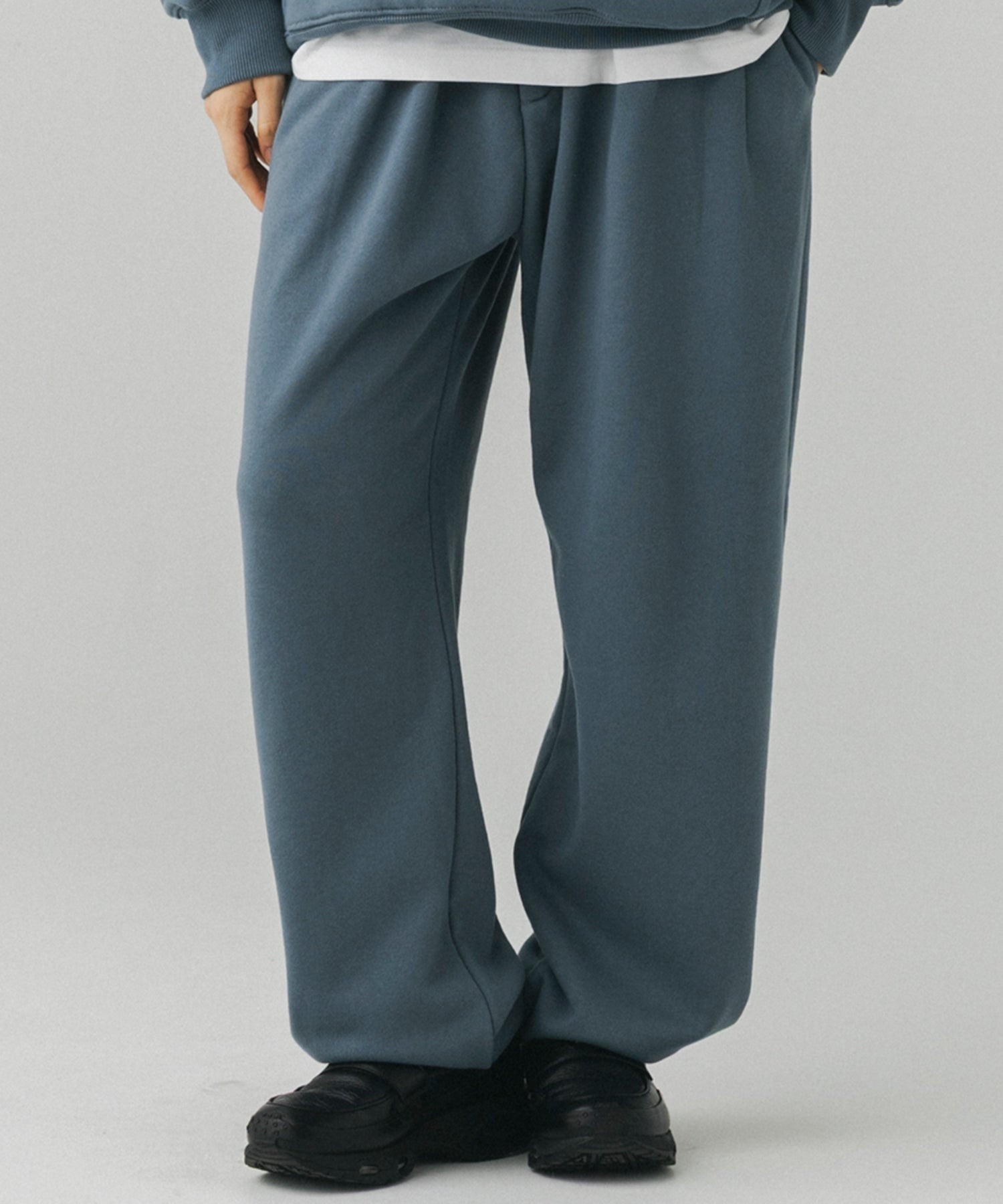 CVC SWEAT WIDE PANTS / CVC スウェットワイドパンツ