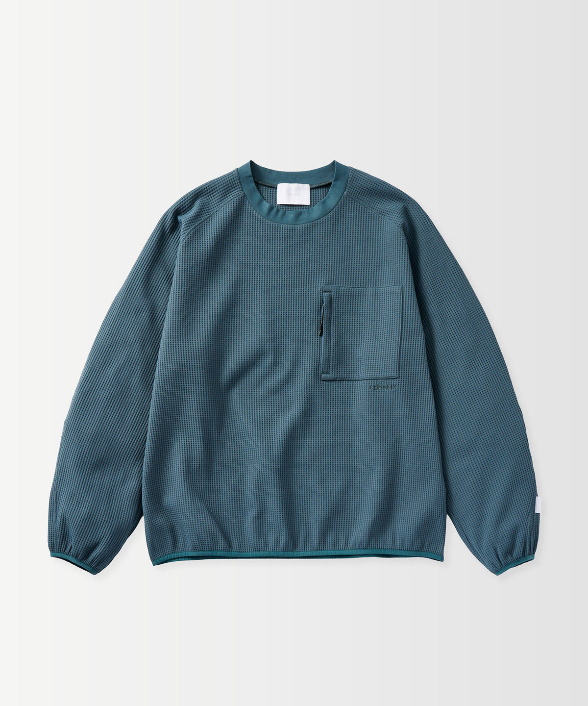 WAFFLE SCULPTED LONG SLEEVE TEE / ワッフルスカルプテッド ロングスリーブTシャツ