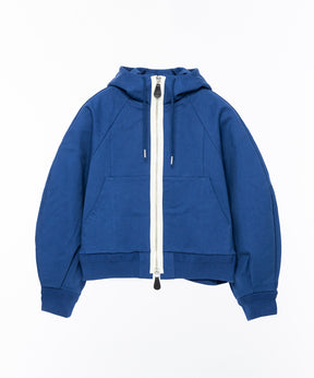 AERO STILL BALLOON SLEEVE SHORT HOODIE