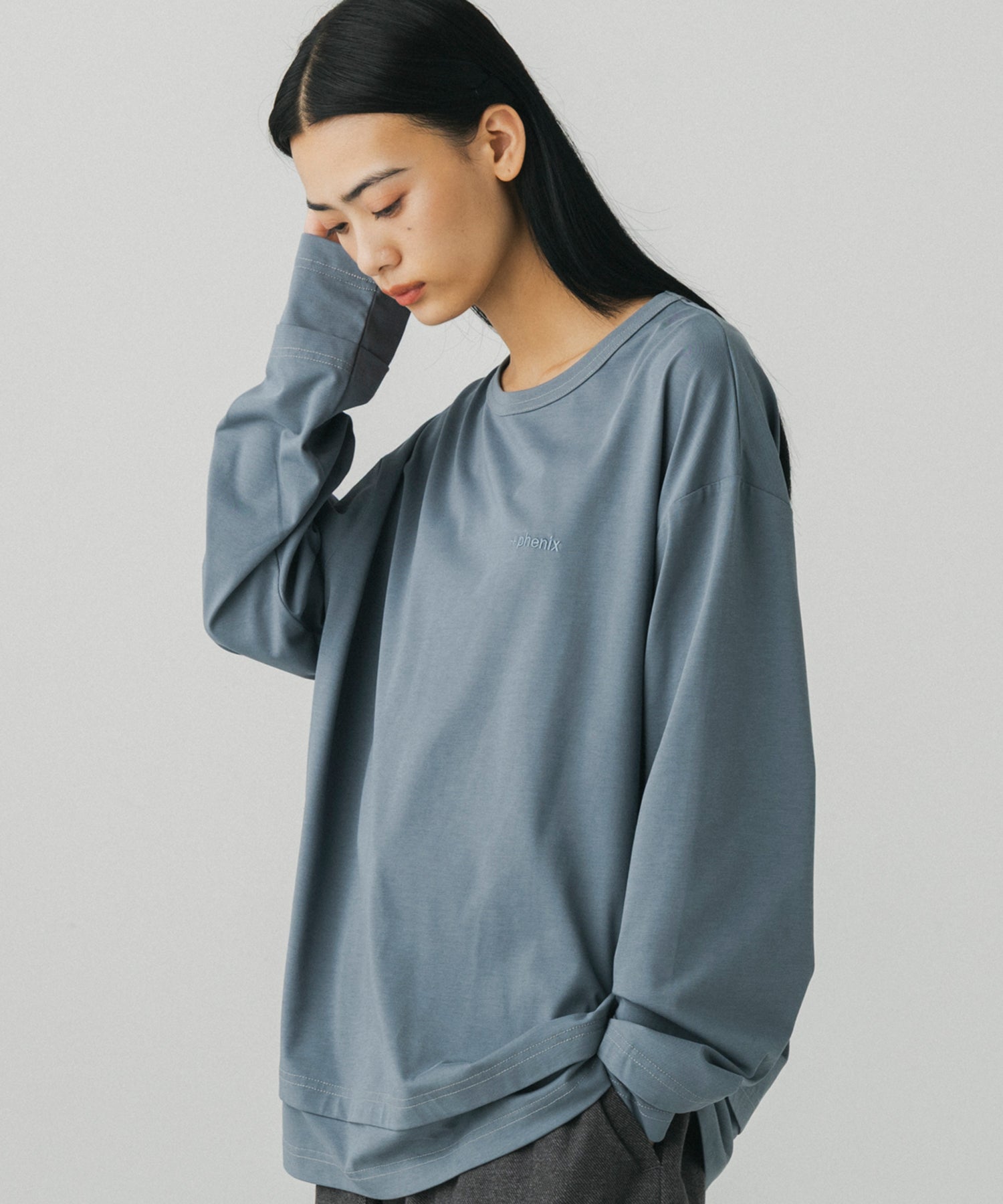 LAYERED LONG SLEEVE TEE /  レイヤード ロングスリーブTシャツ
