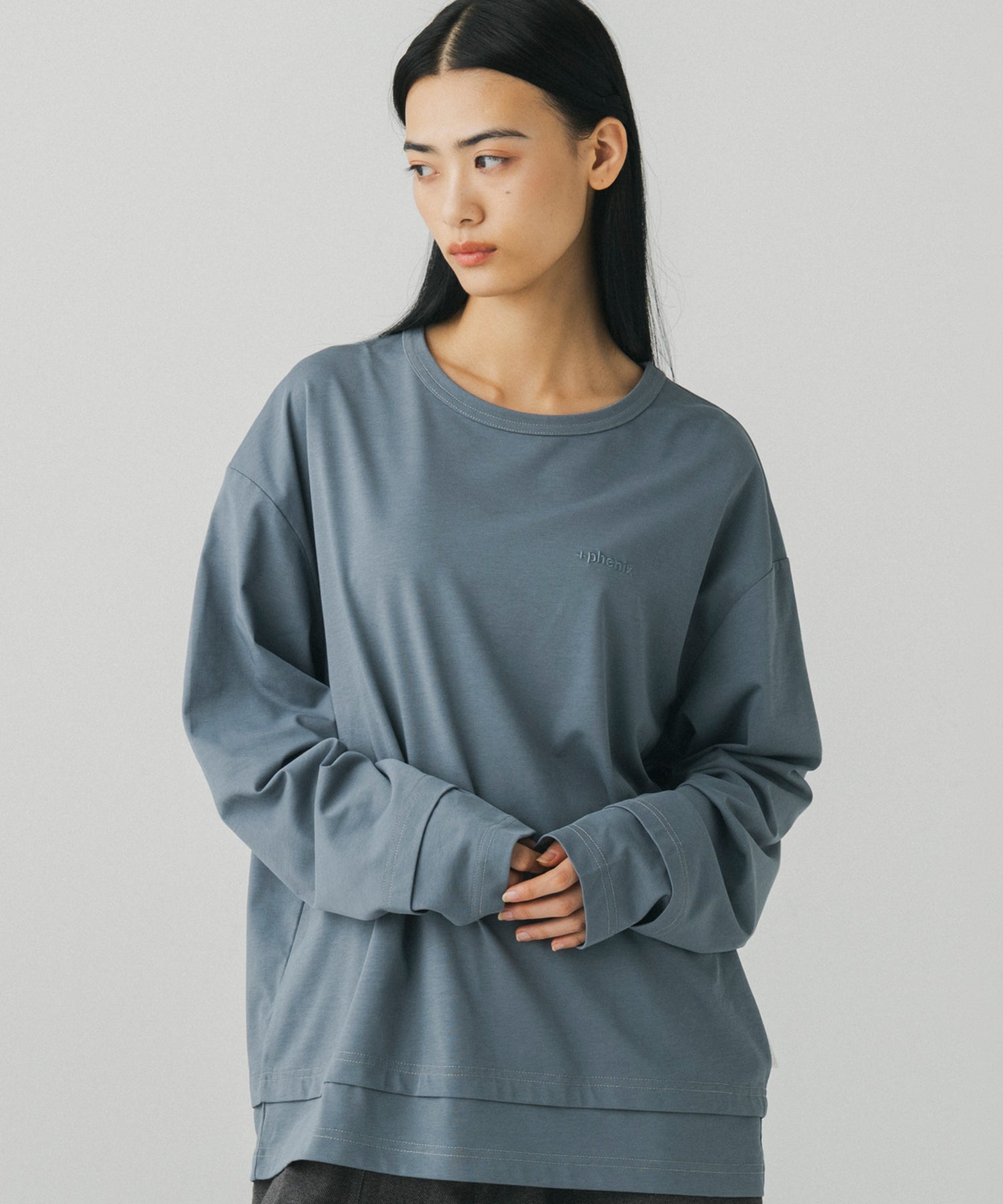 LAYERED LONG SLEEVE TEE /  レイヤード ロングスリーブTシャツ