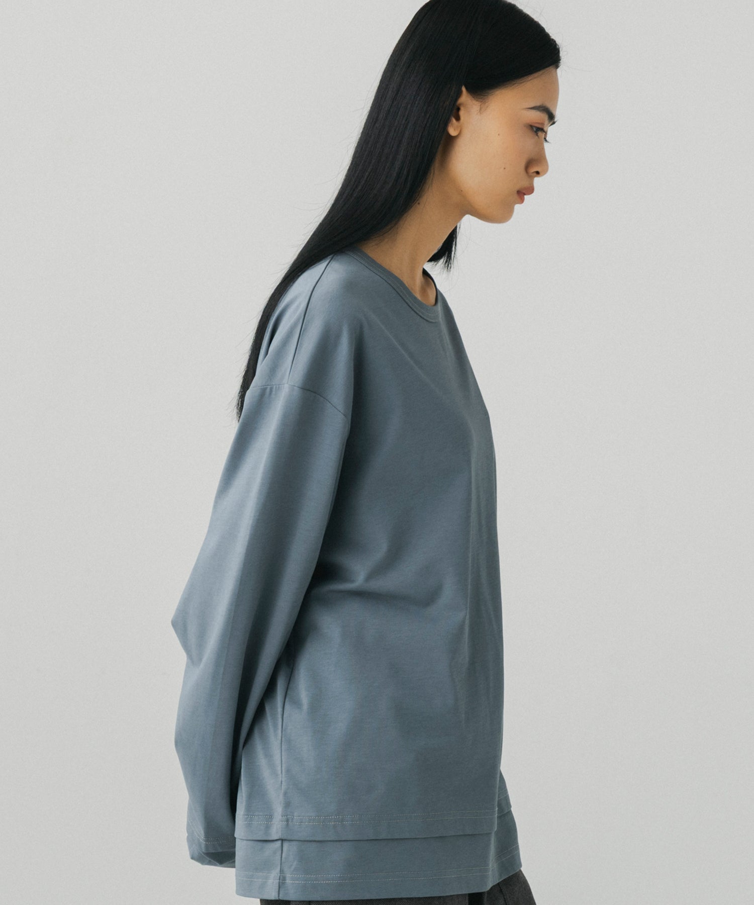 LAYERED LONG SLEEVE TEE /  レイヤード ロングスリーブTシャツ