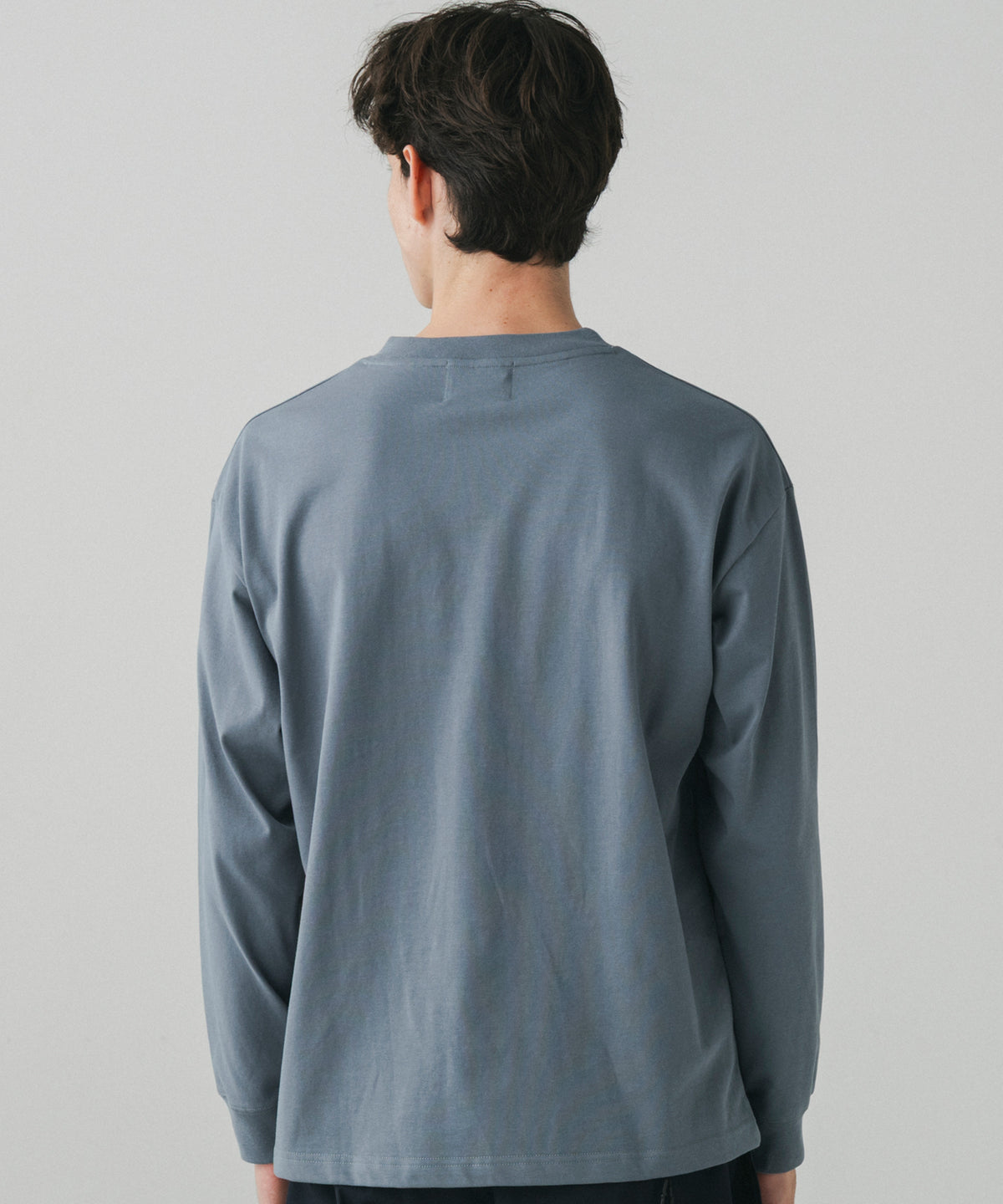 HENLEY NECK SNAP LONG SLEEVE TEE / ヘンリーネック スナップボタン ロングスリーブTシャツ