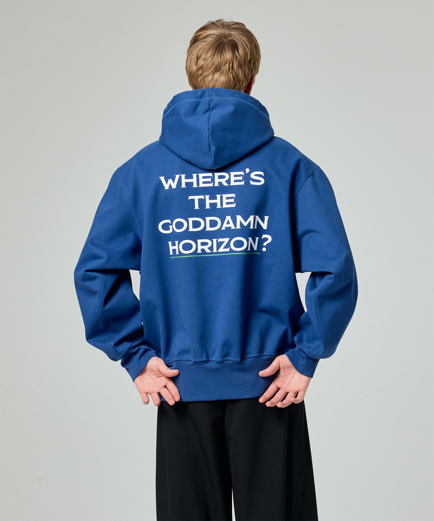 AERO STILL SLOGAN SWEAT HOODIE