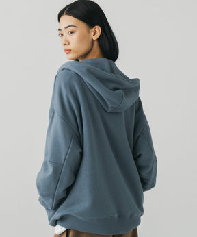 CVC HALF-ZIP SWEAT HOODIE / CVC ハーフジップ スウェットフーディー