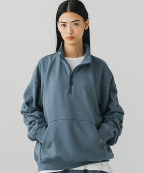 CVC HALF-ZIP SWEATSHIRT / CVC ハーフジップスウェットシャツ