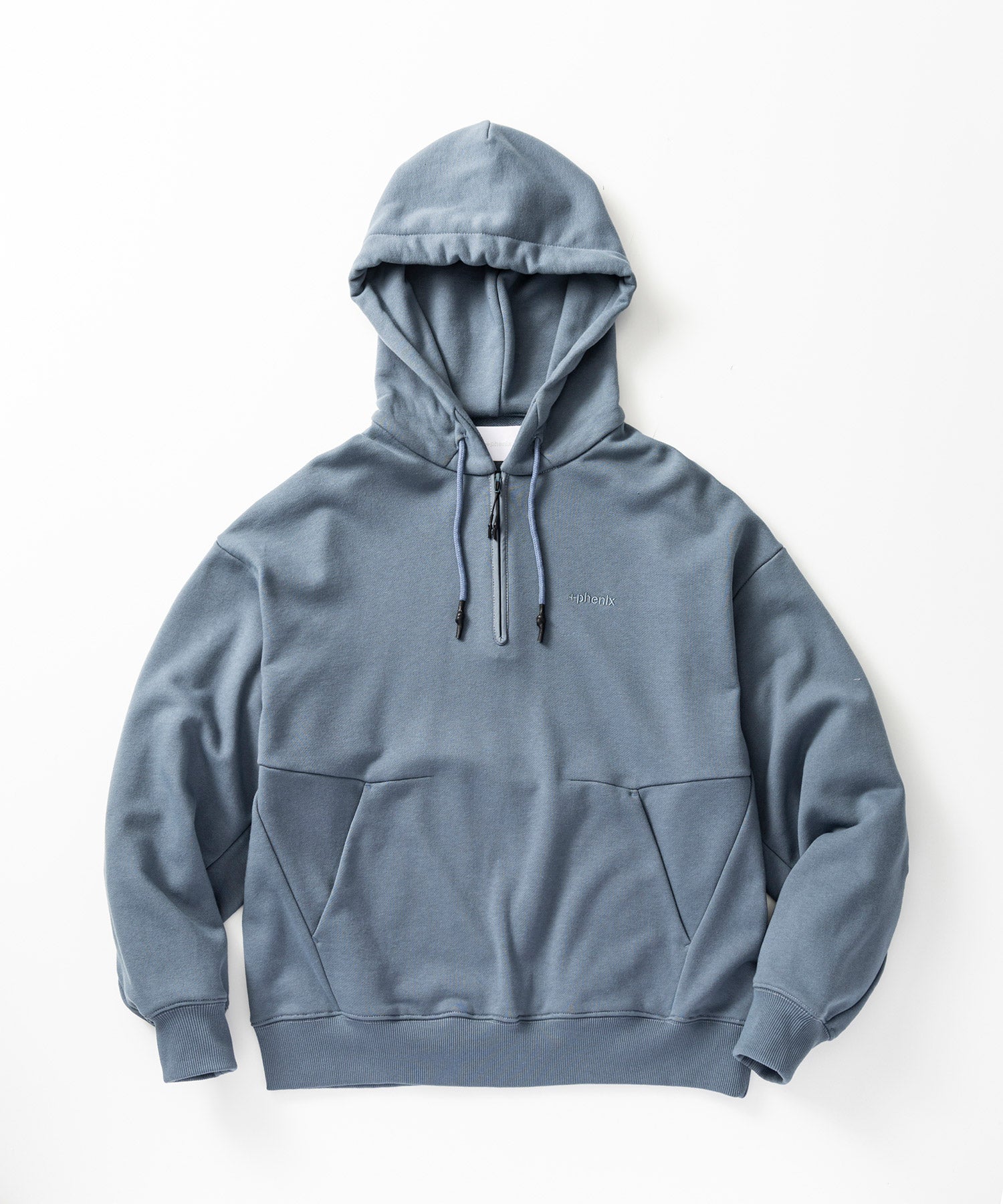 CVC HALF-ZIP SWEAT HOODIE / CVC ハーフジップ スウェットフーディー