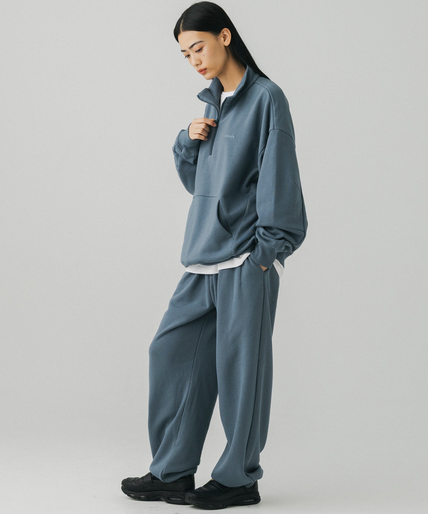CVC HALF-ZIP SWEATSHIRT / CVC ハーフジップスウェットシャツ