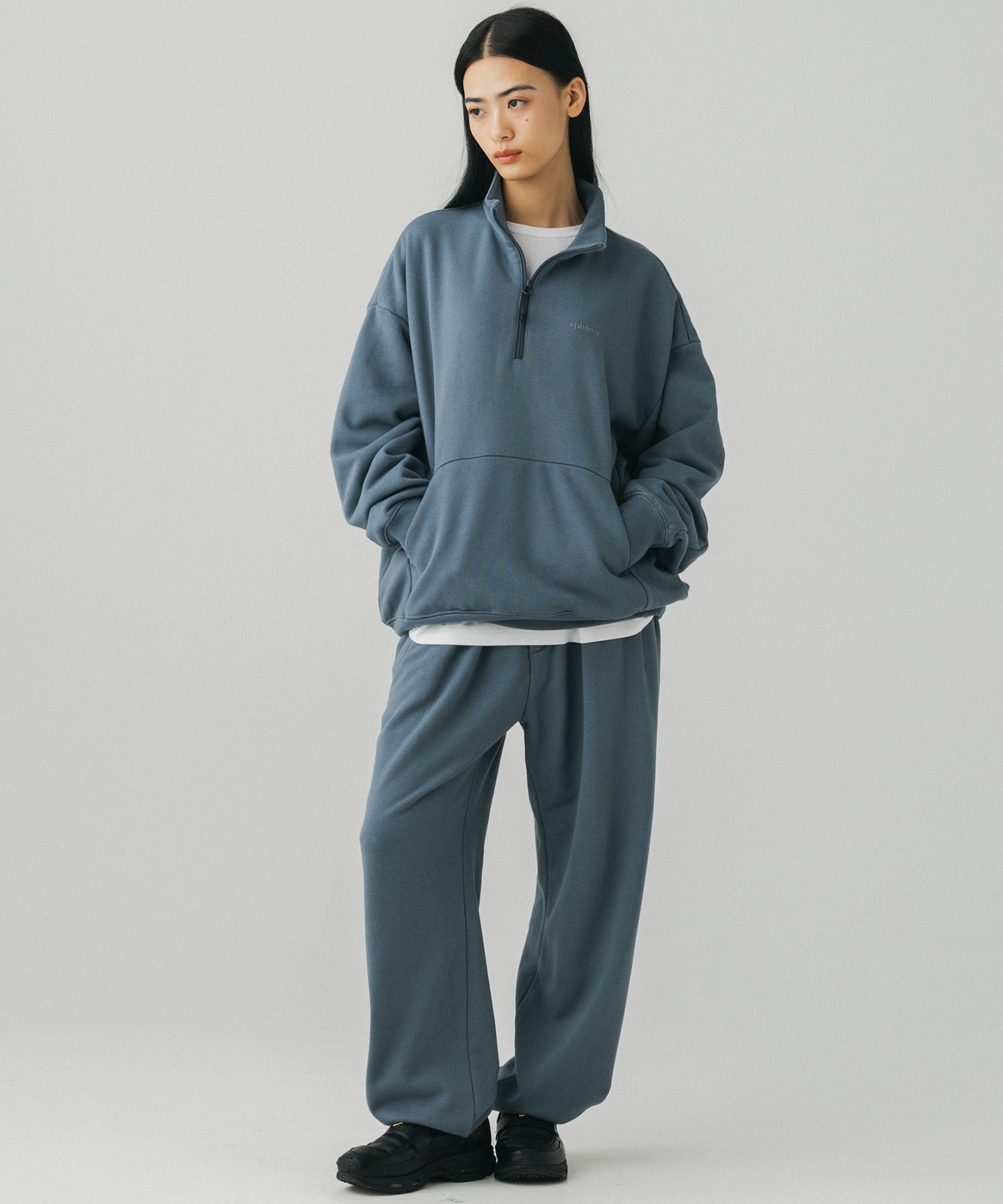CVC SWEAT WIDE PANTS / CVC スウェットワイドパンツ
