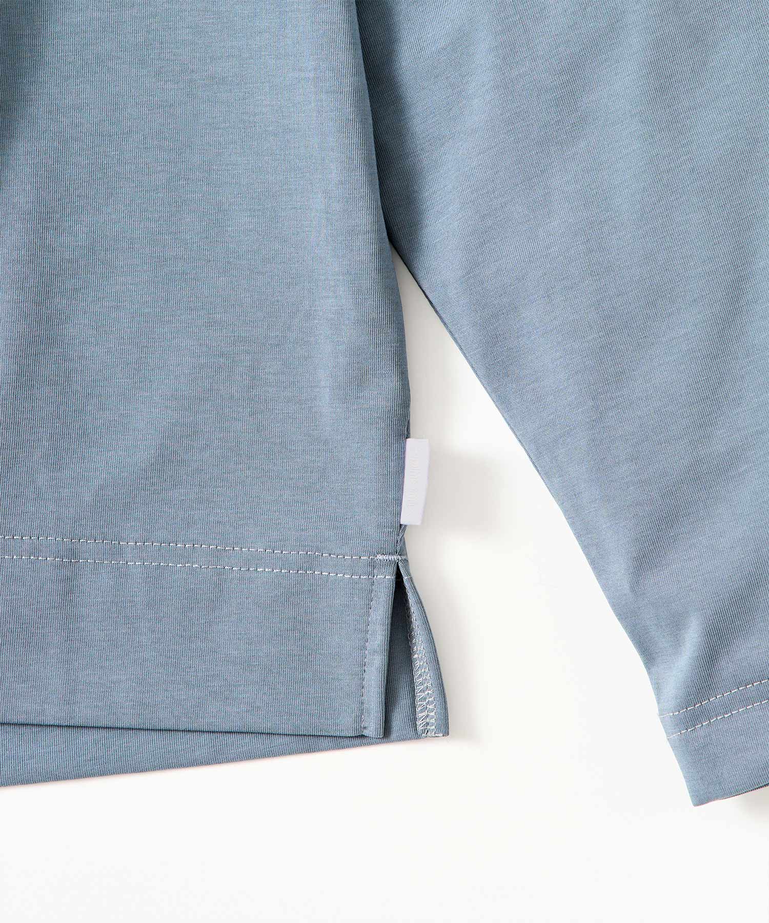 HENLEY NECK SNAP LONG SLEEVE TEE / ヘンリーネック スナップボタン ロングスリーブTシャツ